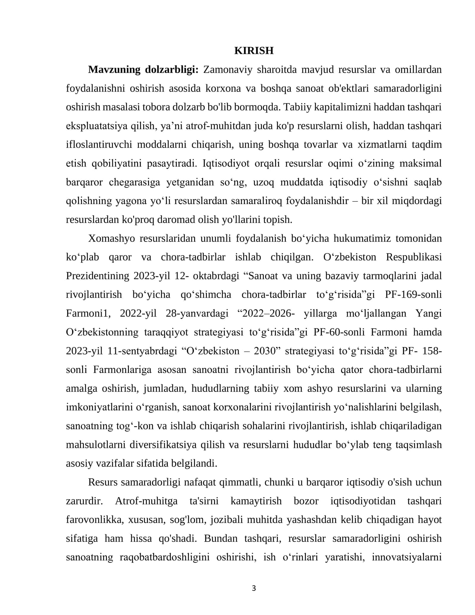 Sanoatda Tannarx, Foyda va Ishlab Chiqarish Rentabelligi 3