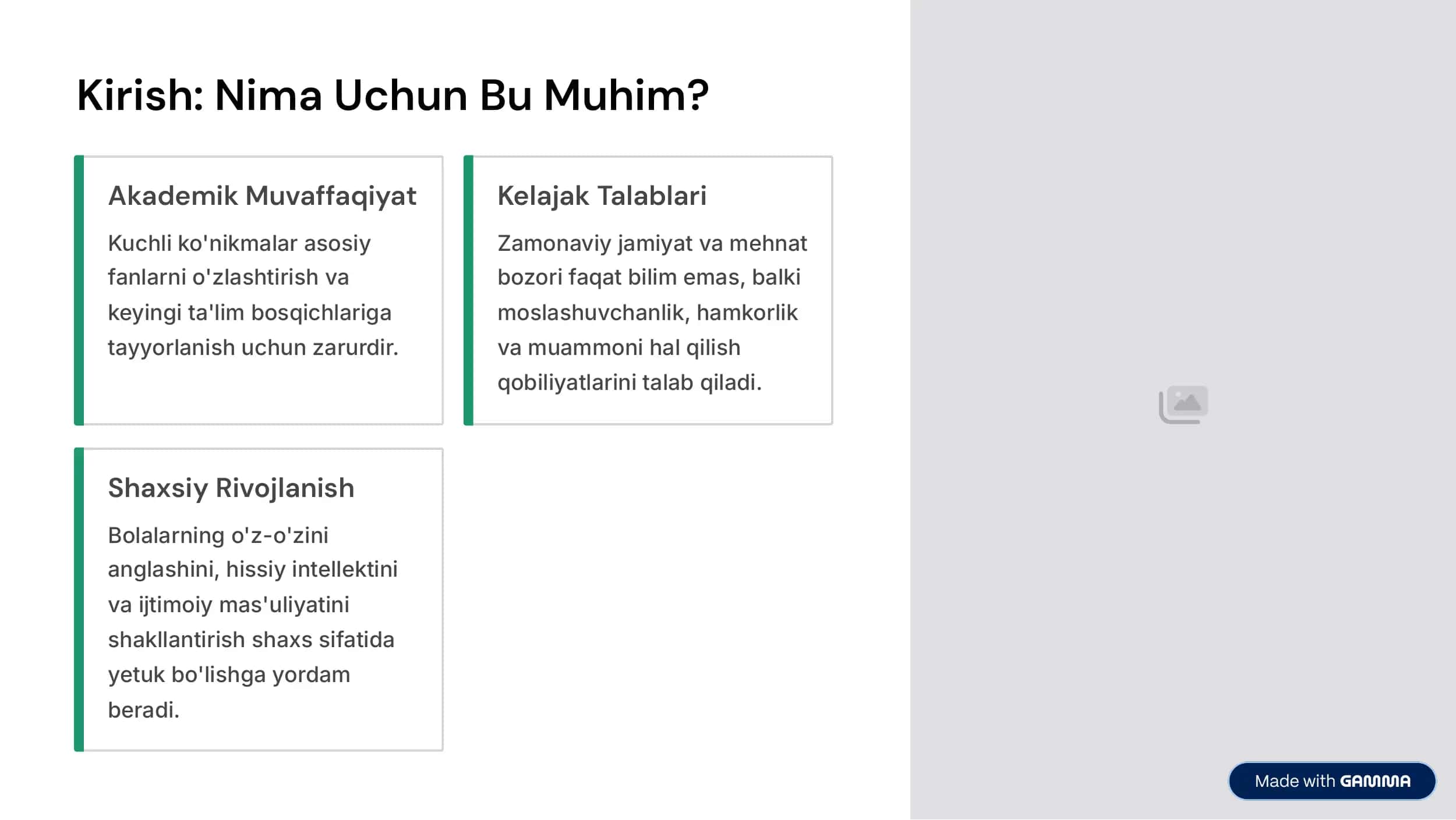 O'quvchilarning Ko'nikma va Malakalarini Tashkil Etish 3