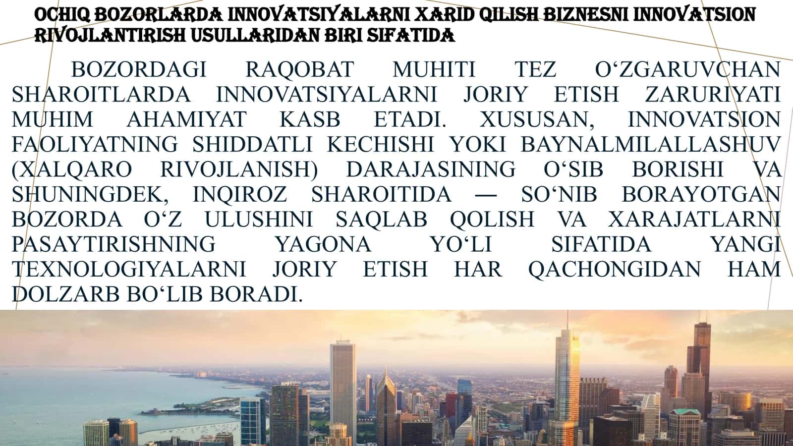 BIZNESNI INNOVATSION RIVOJLANTIRISH 3