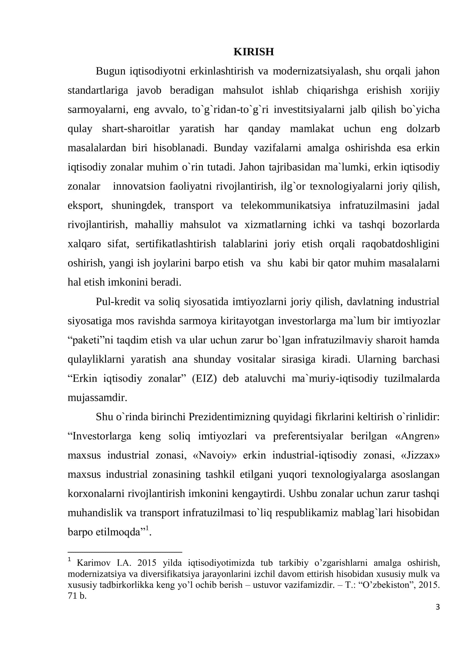 Iqtisodiyotga xorijiy investitsiyalarni jalb qilishda EIZlarning ahamiyati 3