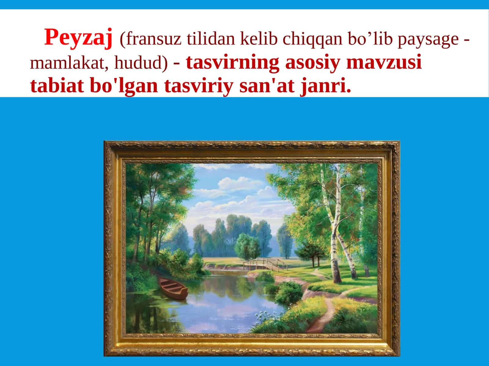 5-sinf Tasviriy san'at fanidan Tabiatning obrazli manzaralarini tasvirlash mavzusida dars ishlanma 3