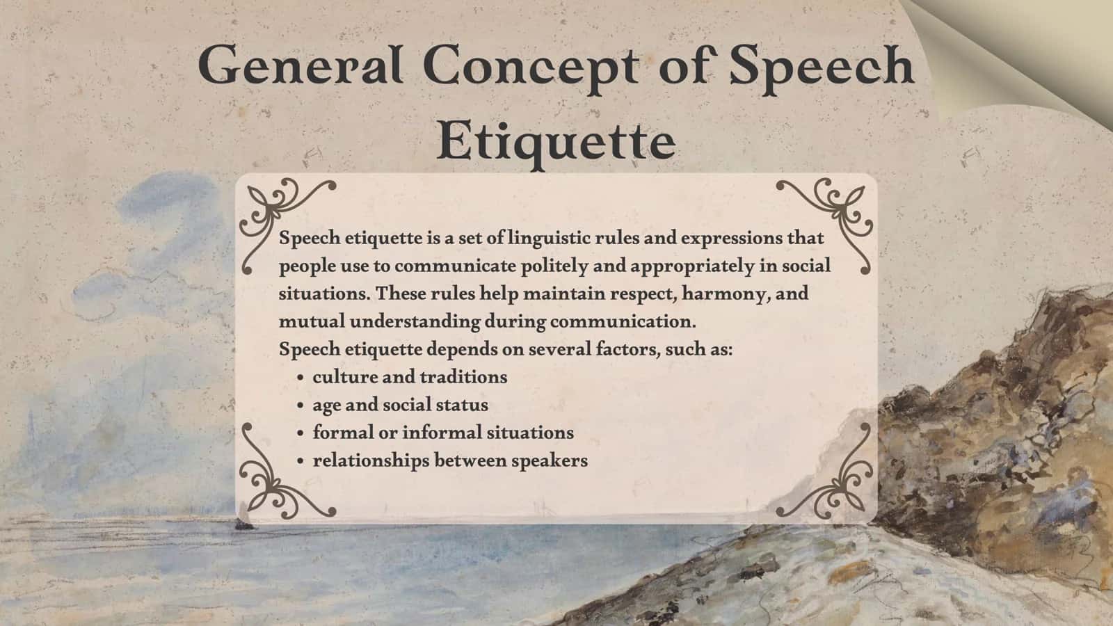 Peculiarities of the English and Uzbek Speech Etiquette 3