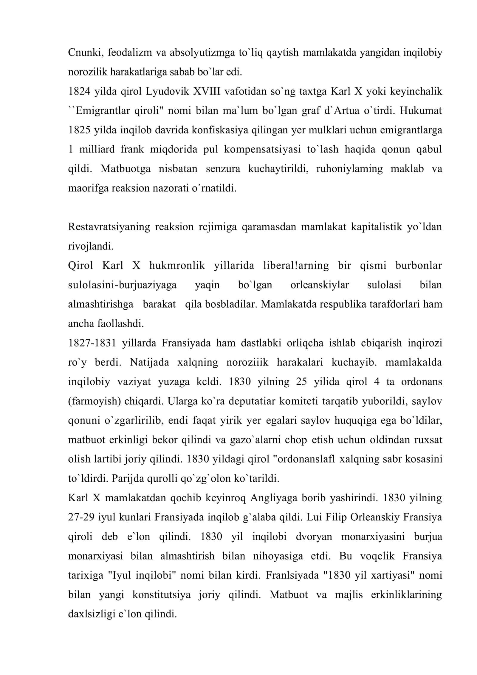 Yevropa davlatlarida 1848-1849 yillar inqilobi 3