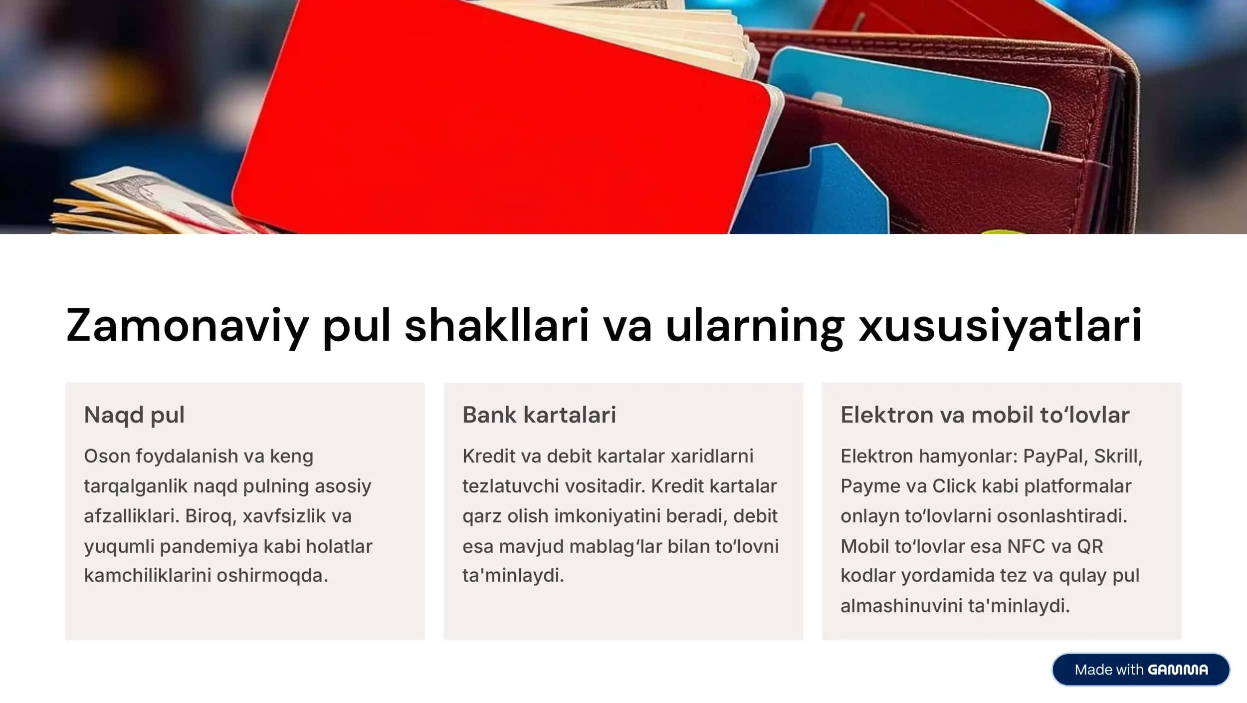 Pulning evolyutsiyasi: qadimdan to raqamli davrgacha 3