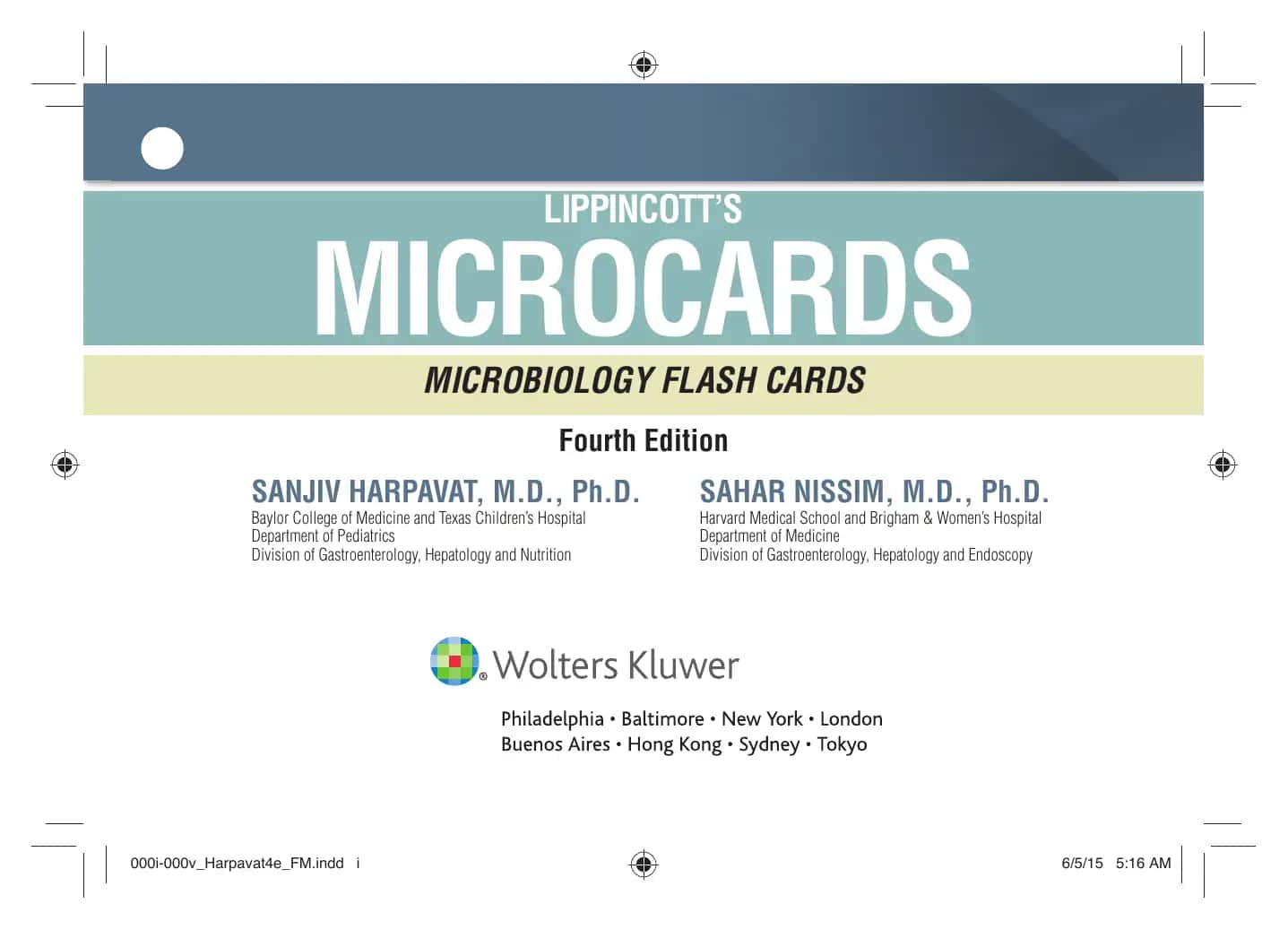 LIPPINCOTT’S MICROCARDS MICROBIOLOGY FLASH CARDS 3