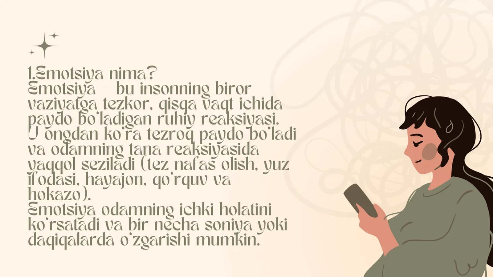 Emotsiya va hissiyot haqida umumiy tushuncha 3