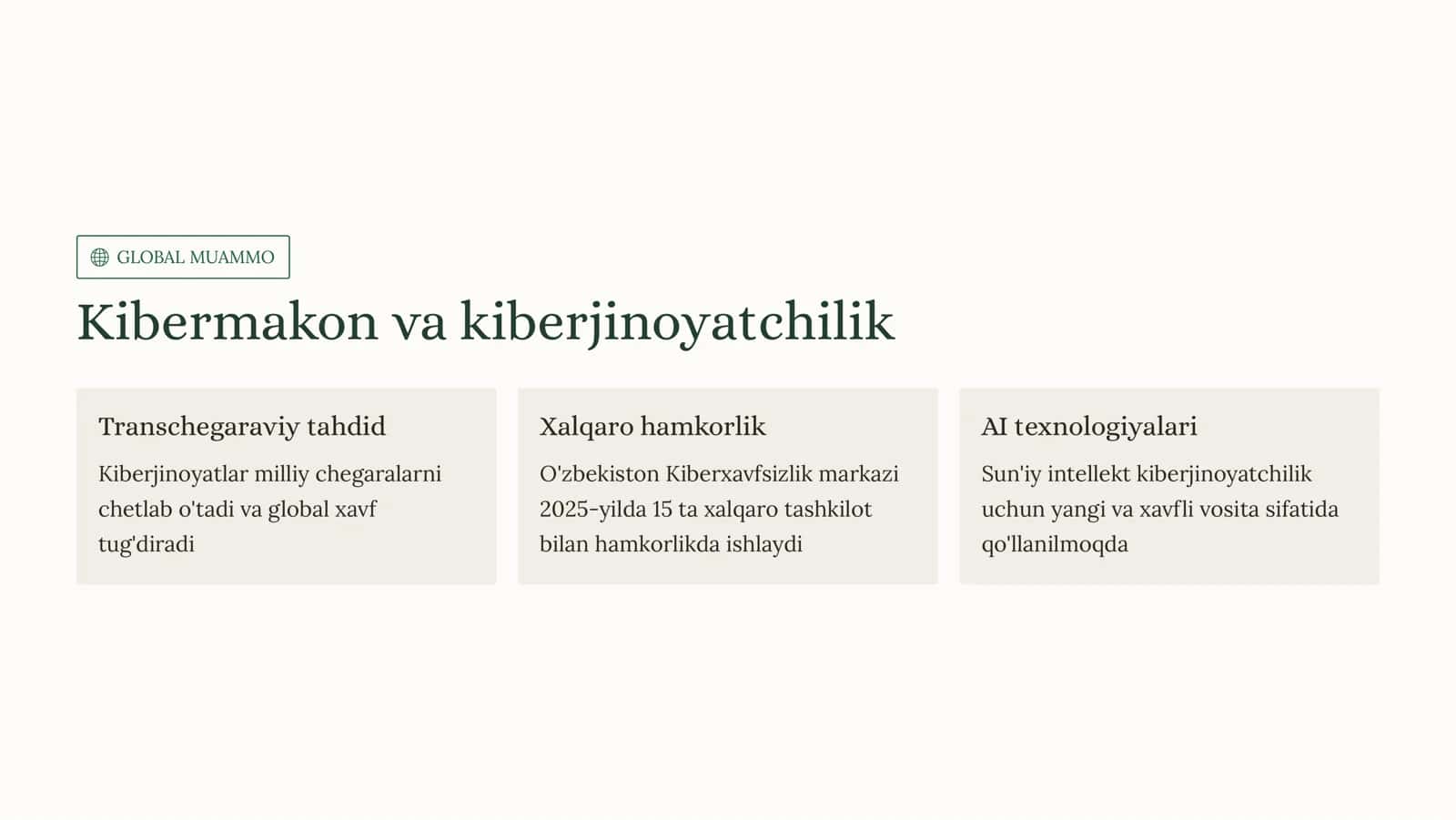 Legal tech. Kiberxavfsizlik va Ma'lumotlarni Himoya Qilish 3