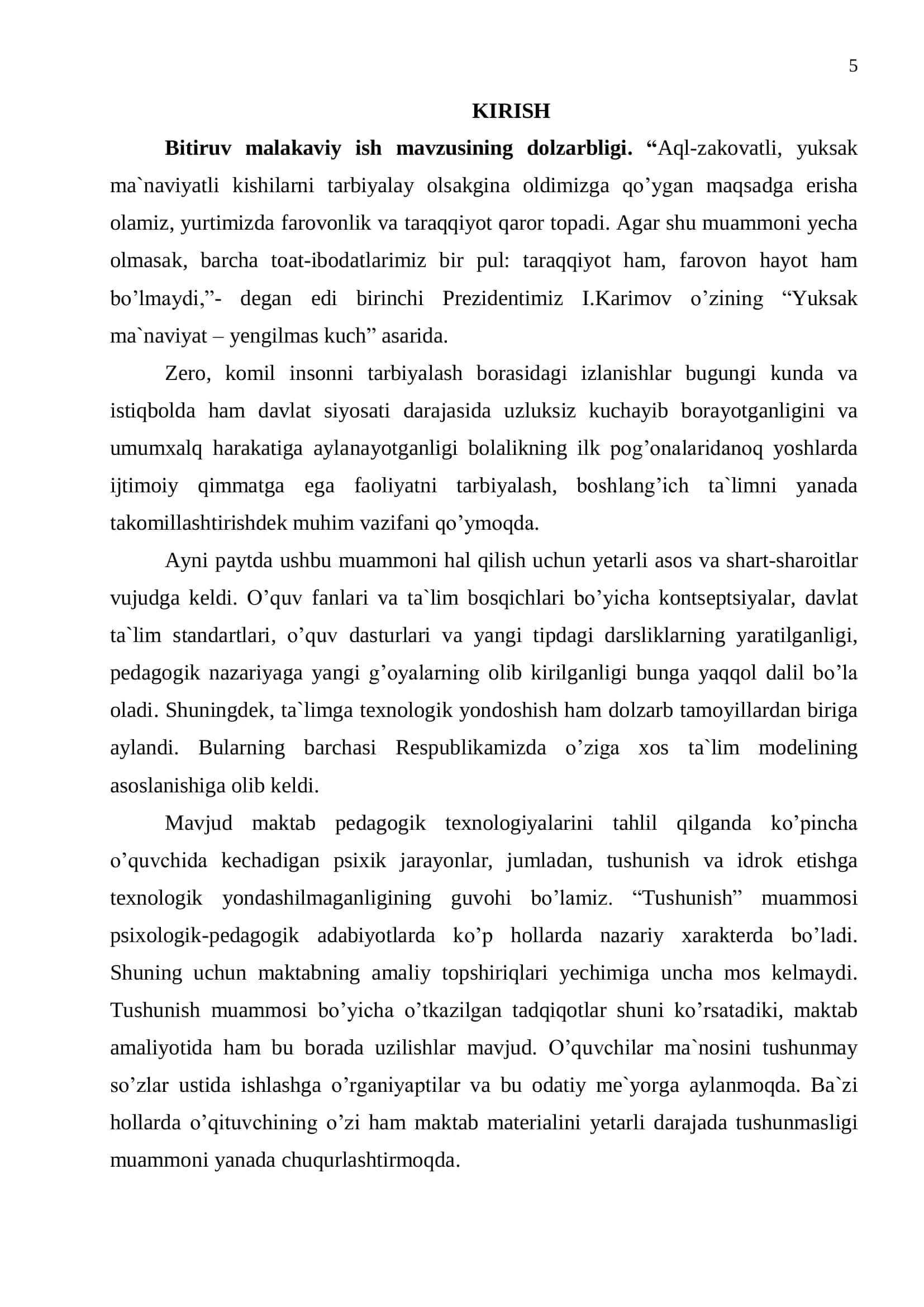 Boshlang’ich ta`limda pedagogik texnologiyalardan foydalanishning psixo-didaktik asoslari 3