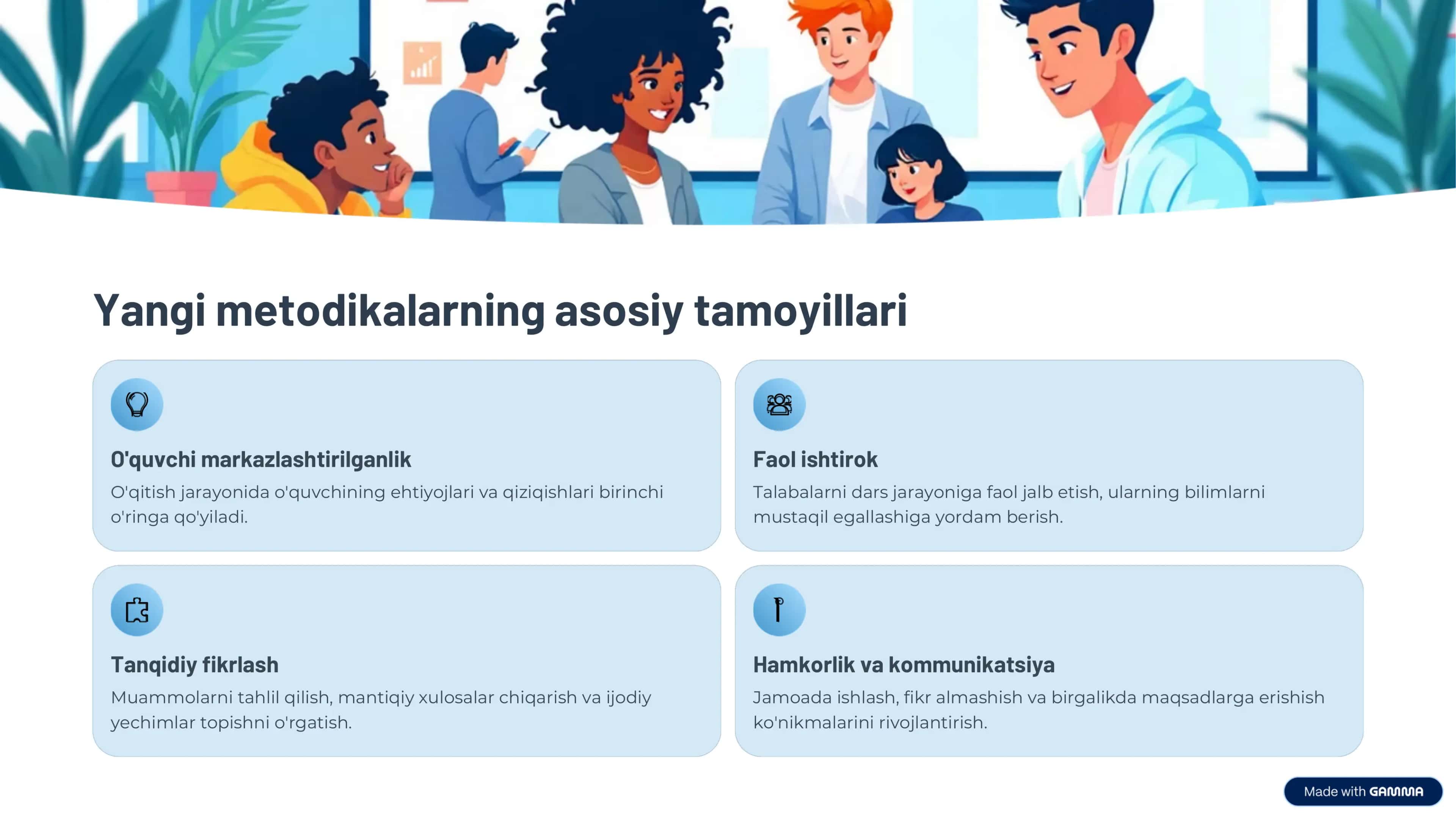 Yangi pedagogika metodikalari 3