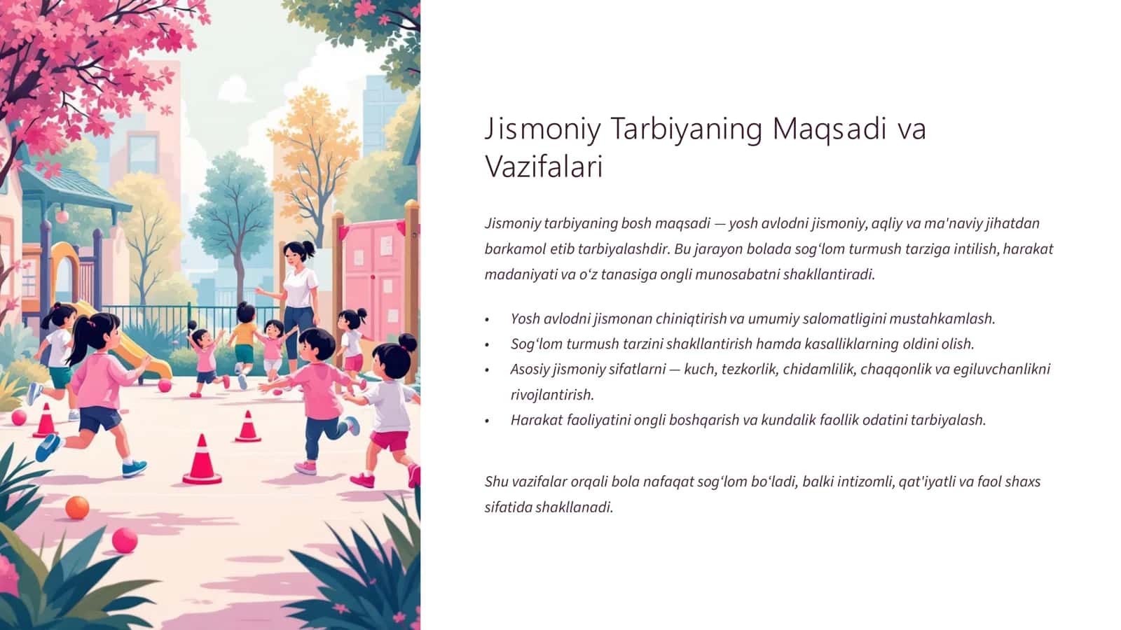 Bolalar jismoniy tarbiyasi 3