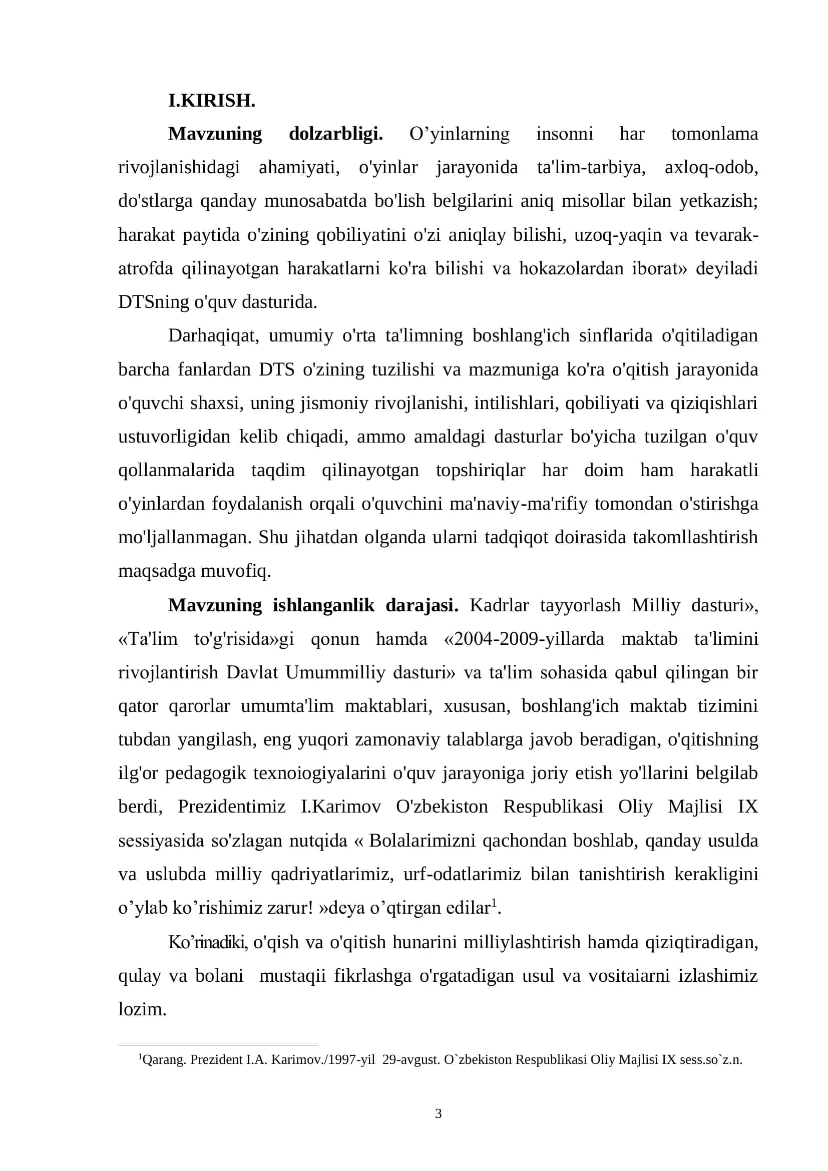 Boshlang’ich sinfda ona tili va o’qish darslarini qiziqarli o’yinlar asosida tashkil etish 3