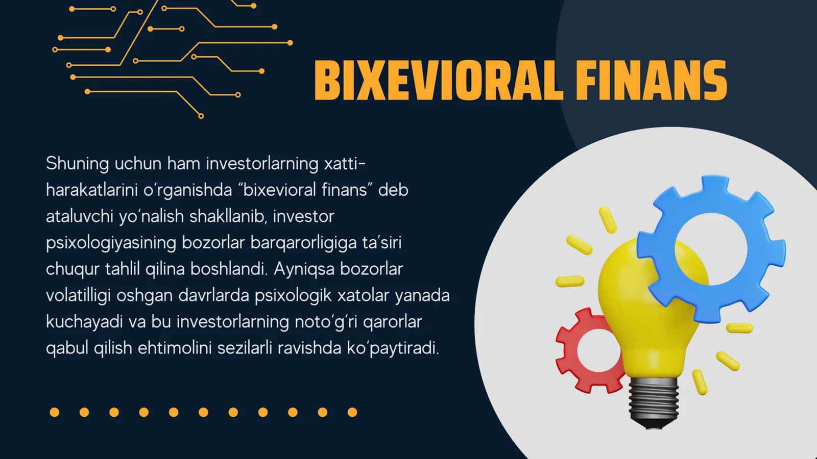 Investorlarning psixologik xatolari va qaror qabul 3