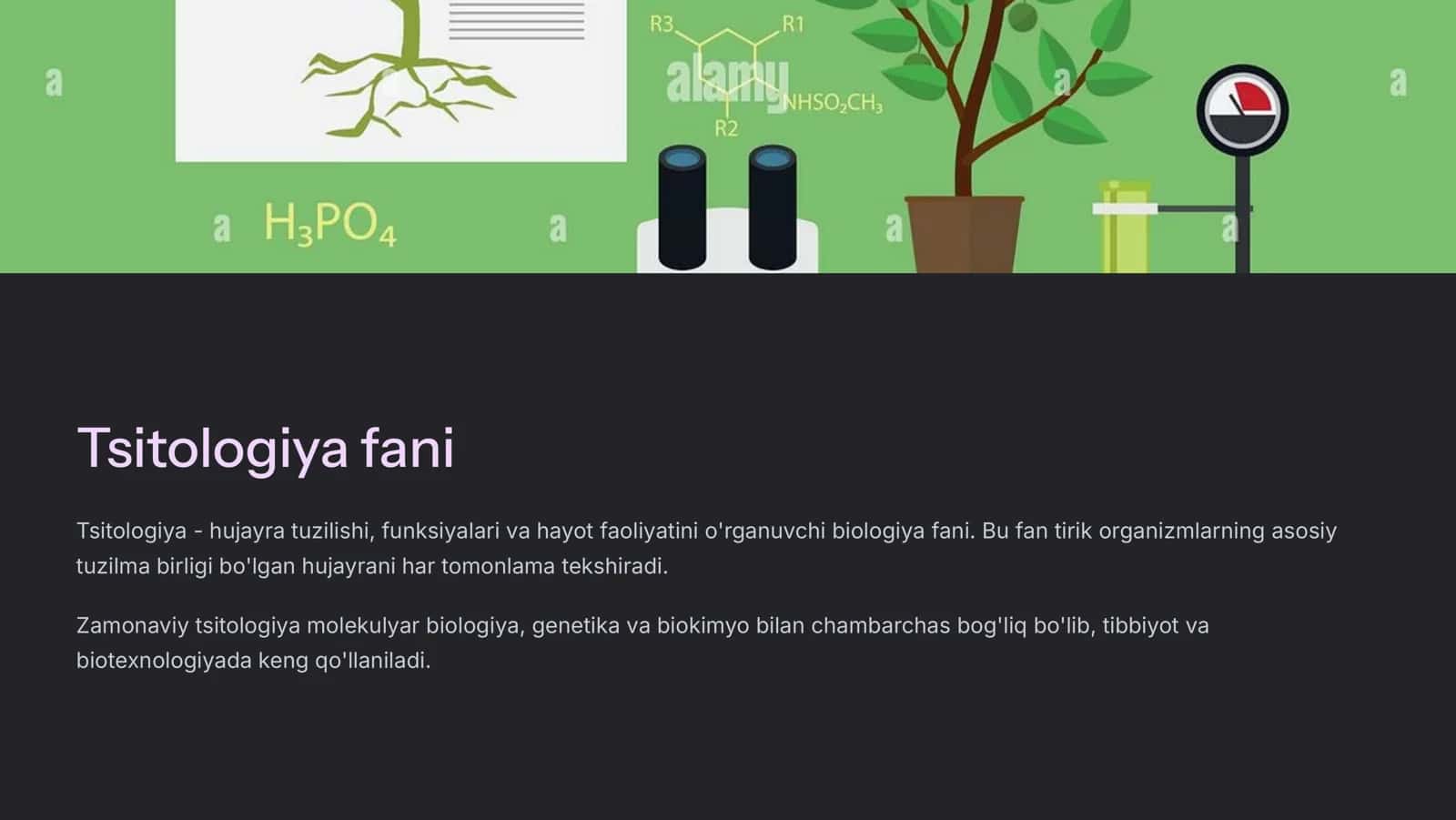 Mikroskopik texnika.Tsitologiya Xujayra  organoidlari.  Kiritmalar. Yadro Xujayra sikli 3