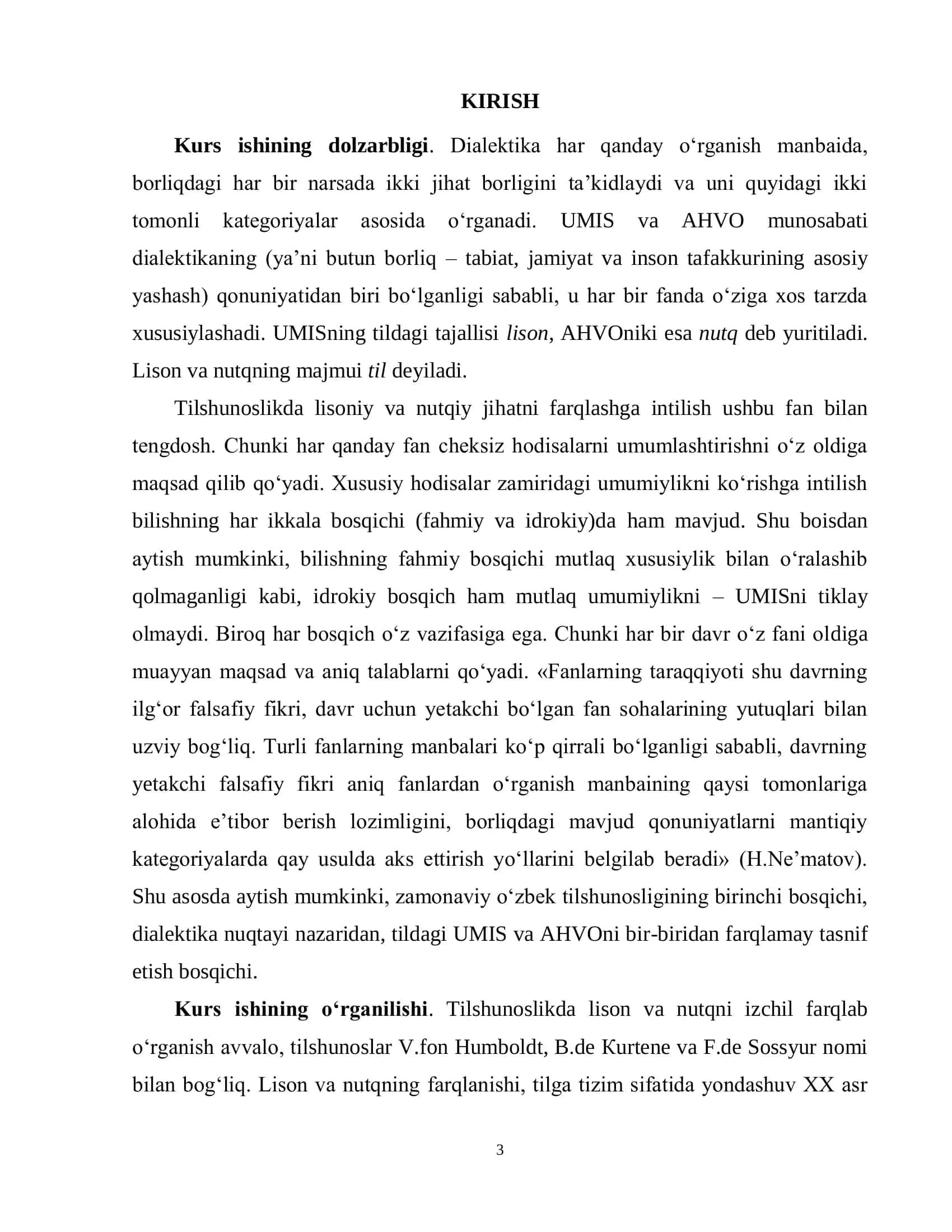 Sodda gap lisoniy sintaktik qolipining nutqiy voqealanishi 3