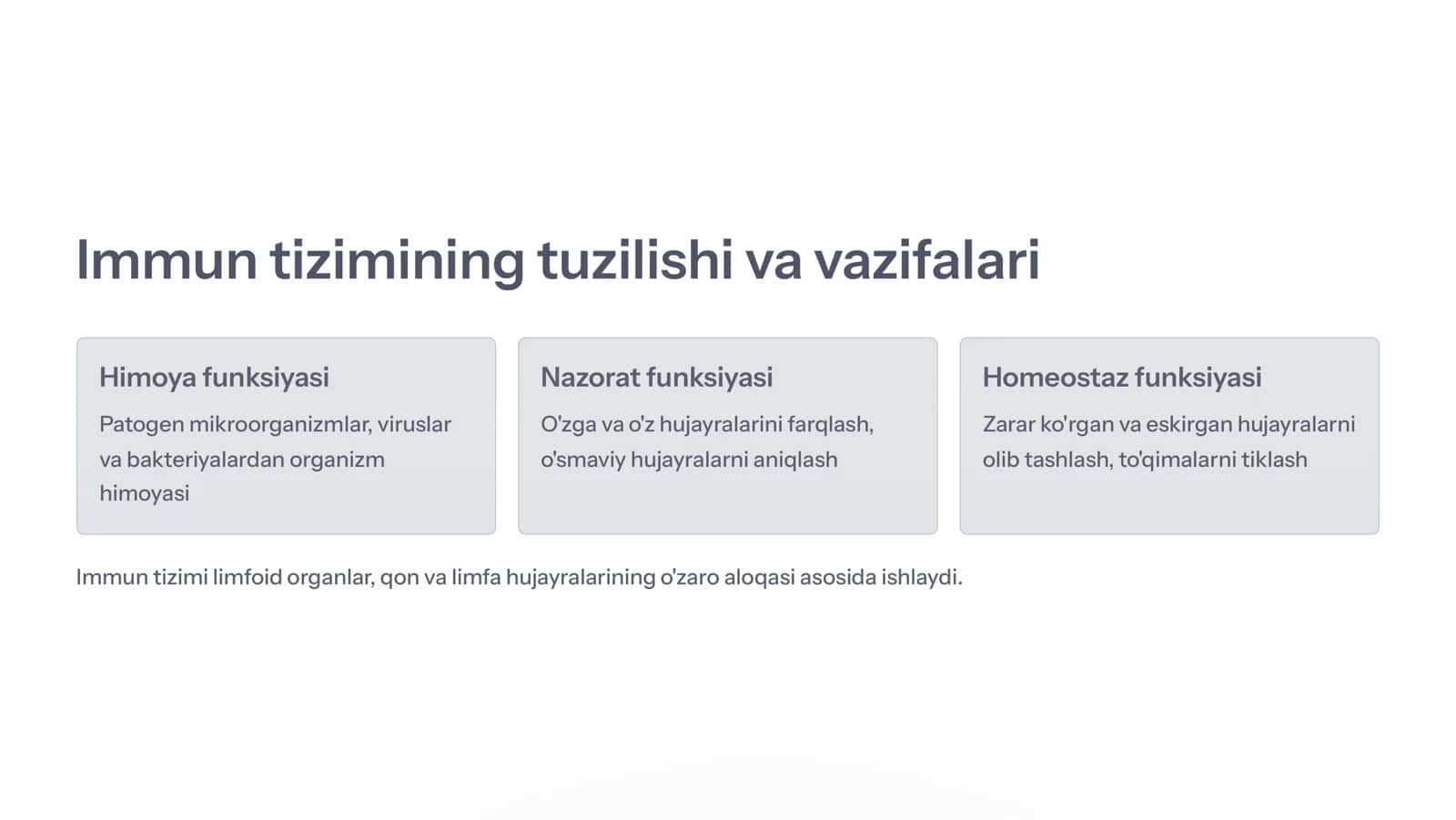 Immun jarayonlarini morfologik asoslari 3