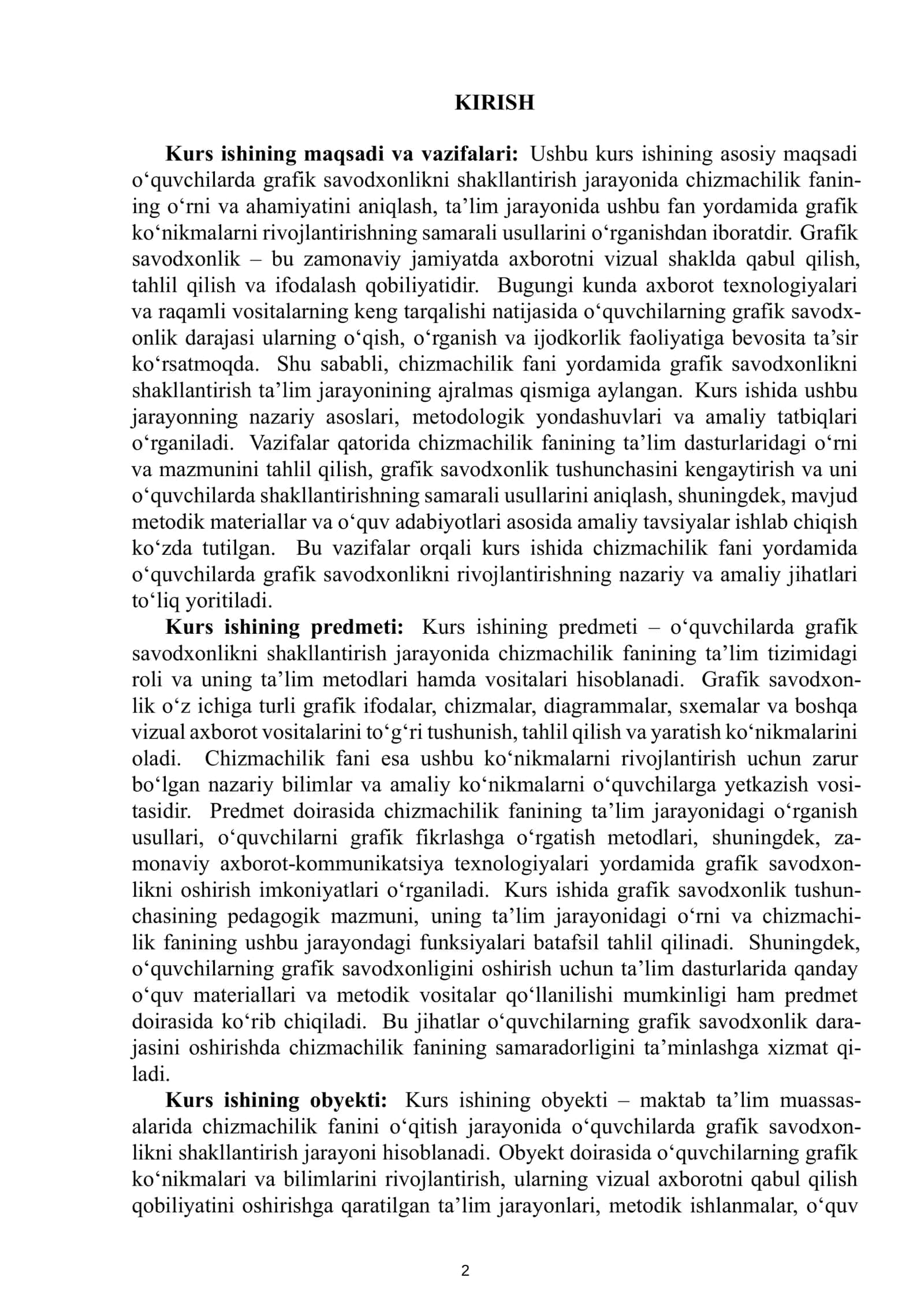 Chizmachilik va kompyuter grafikasi integratsiyasi 3