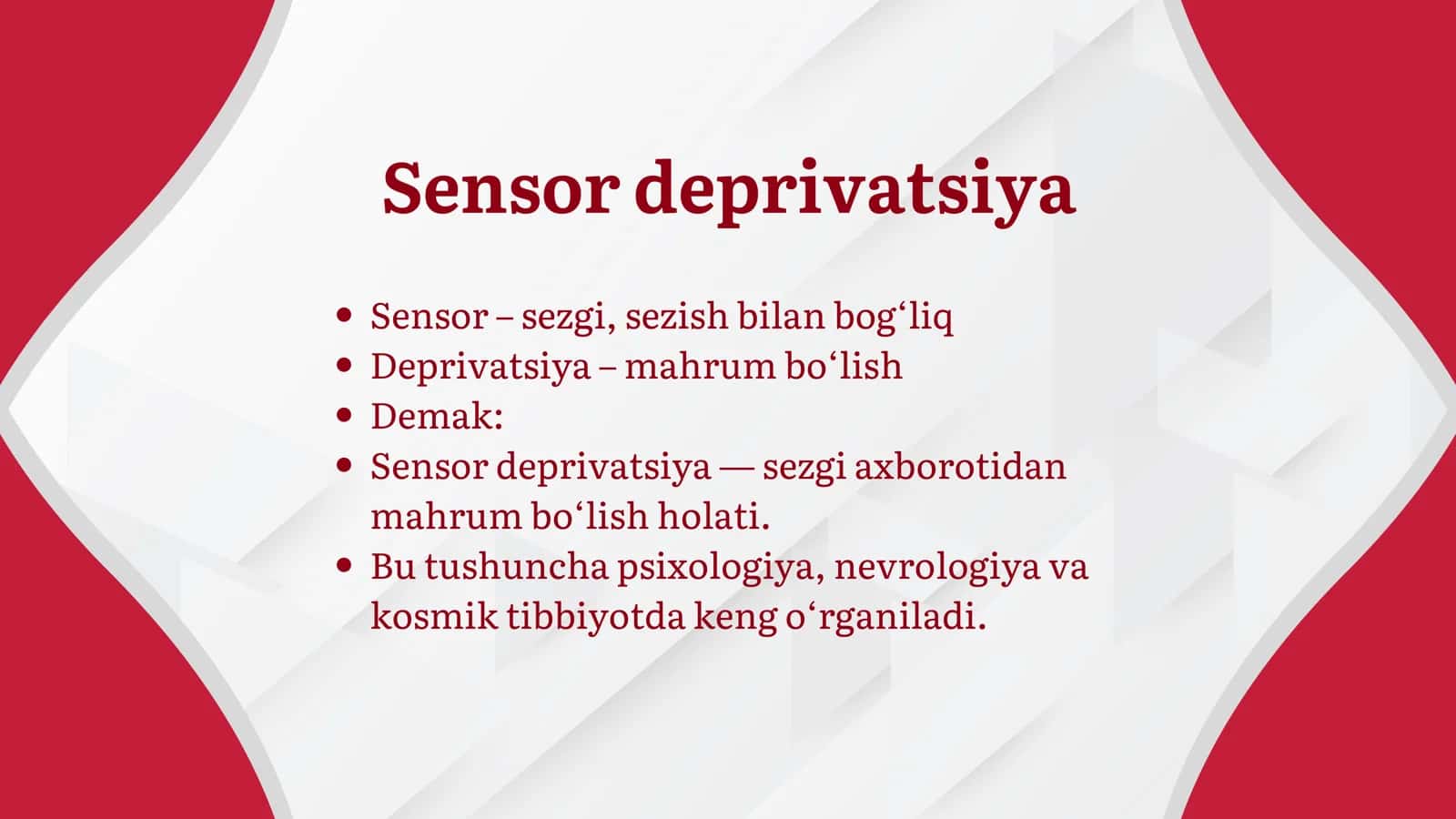 taqdimot PPT. sensor deprivatsiya va sezgi psixofizikasi 3