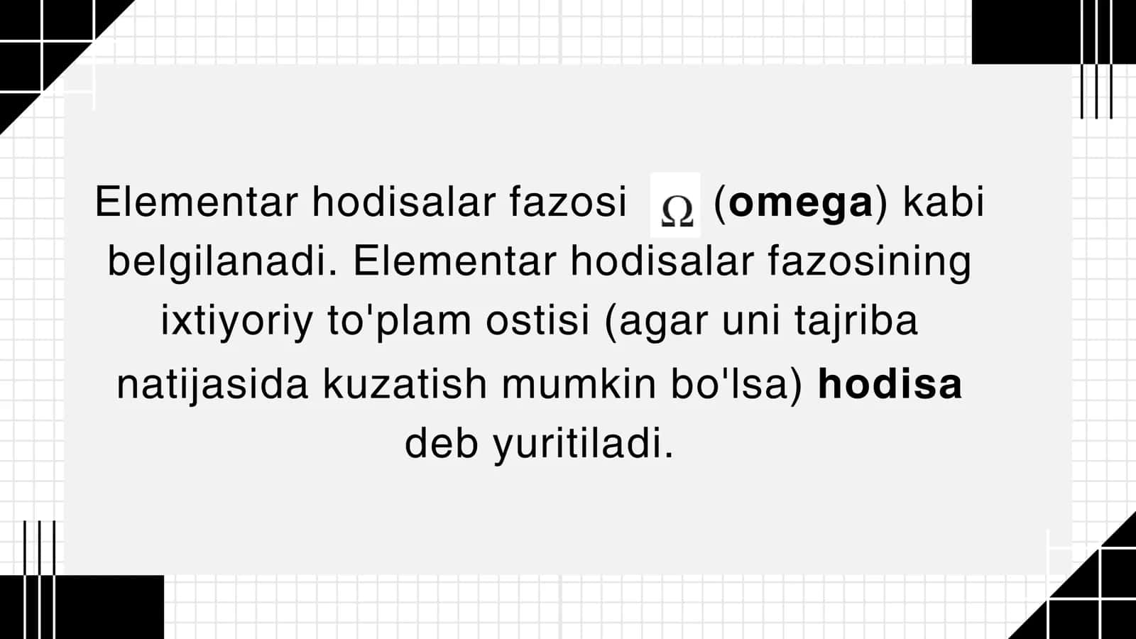 ELEMENTAR HODISALAR FAZOSI 3