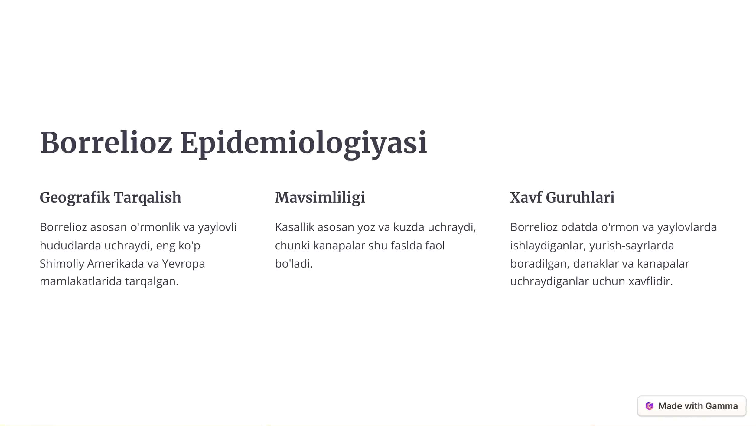 Borrelioz Kasalligi 3
