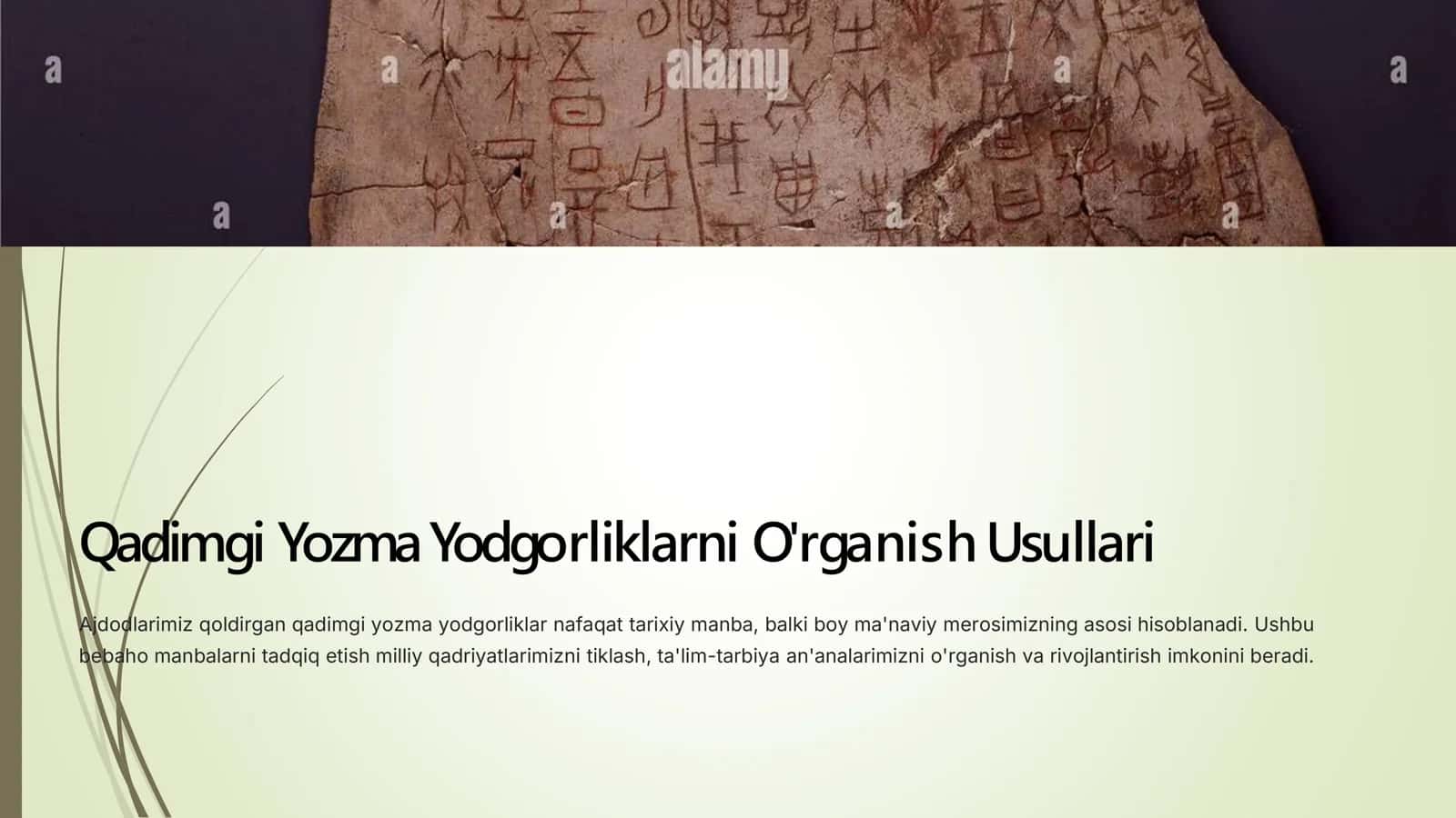 Eng Qadimgi Yozma Yodgorliklarda Ta'lim-Tarbiya Masalalari 3