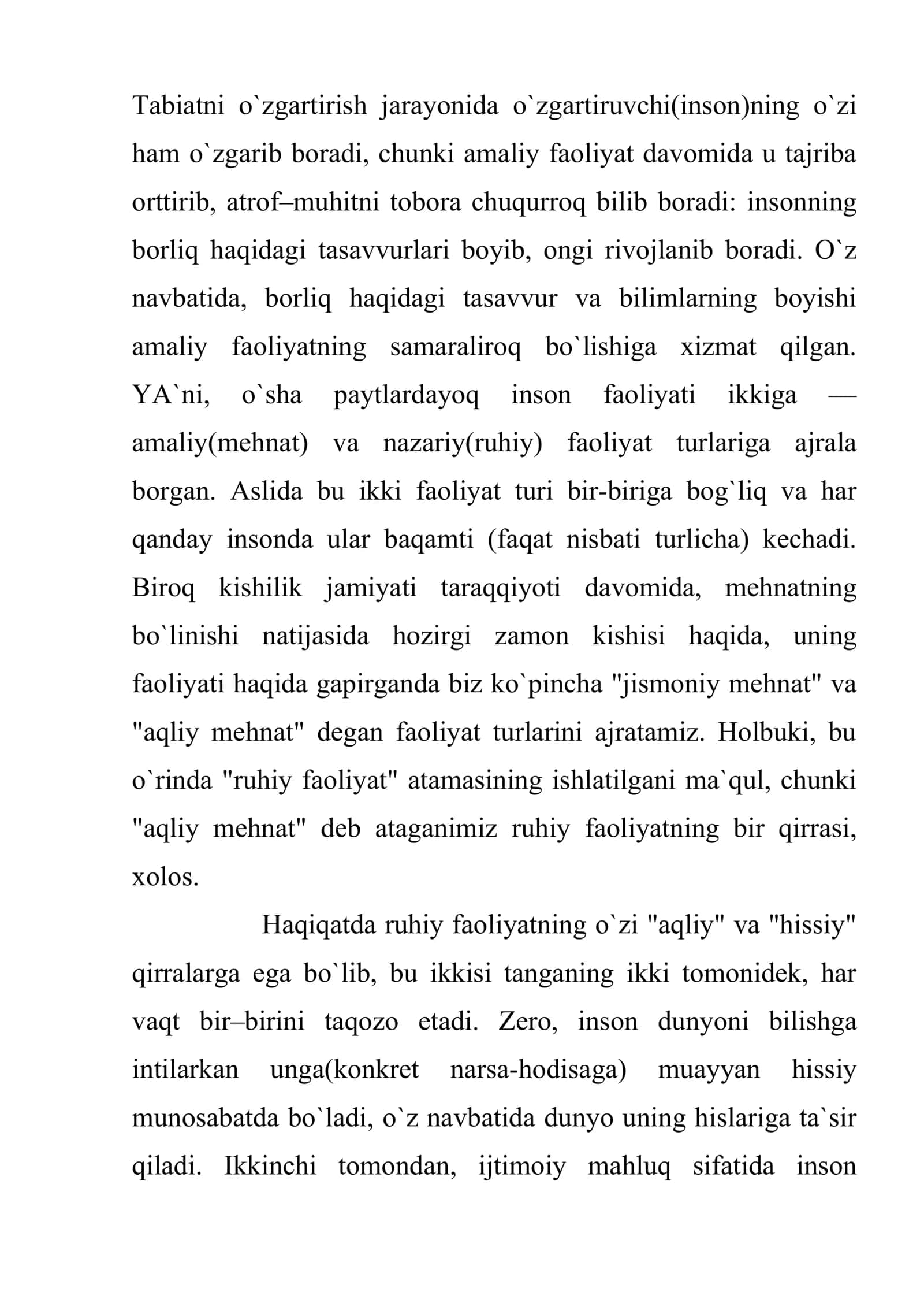 Badiiy adabiyotning ijtimoiy ong shakllari orasidagi o`rni va o`ziga xosligi 3