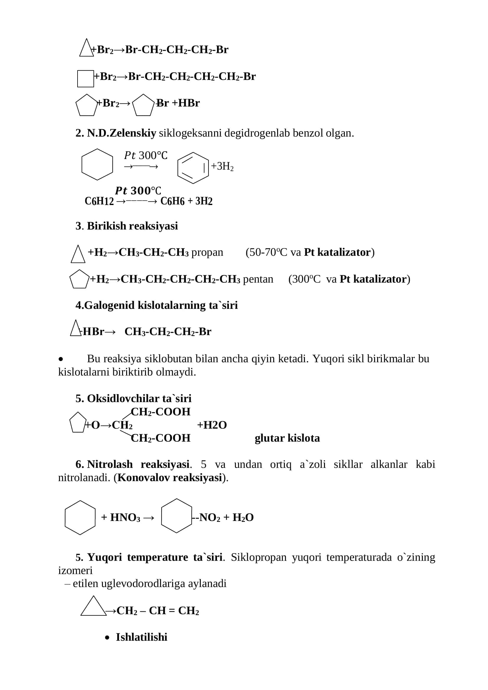 Sikloalkanlar 3