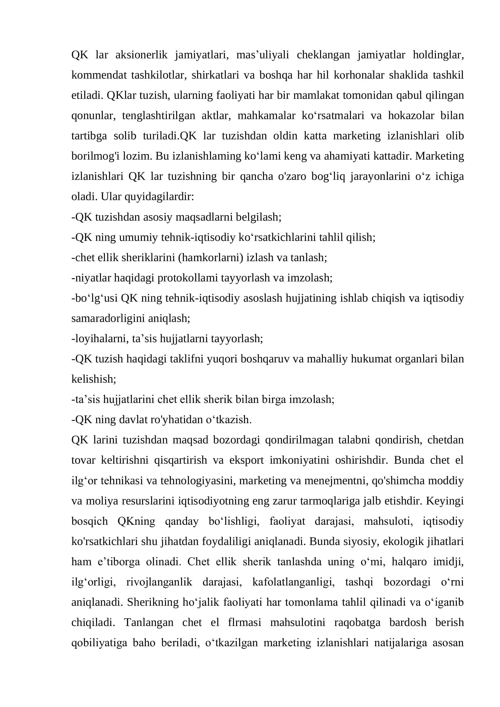 «Мarketing» ta’lim yo’nalishi talabasi 3