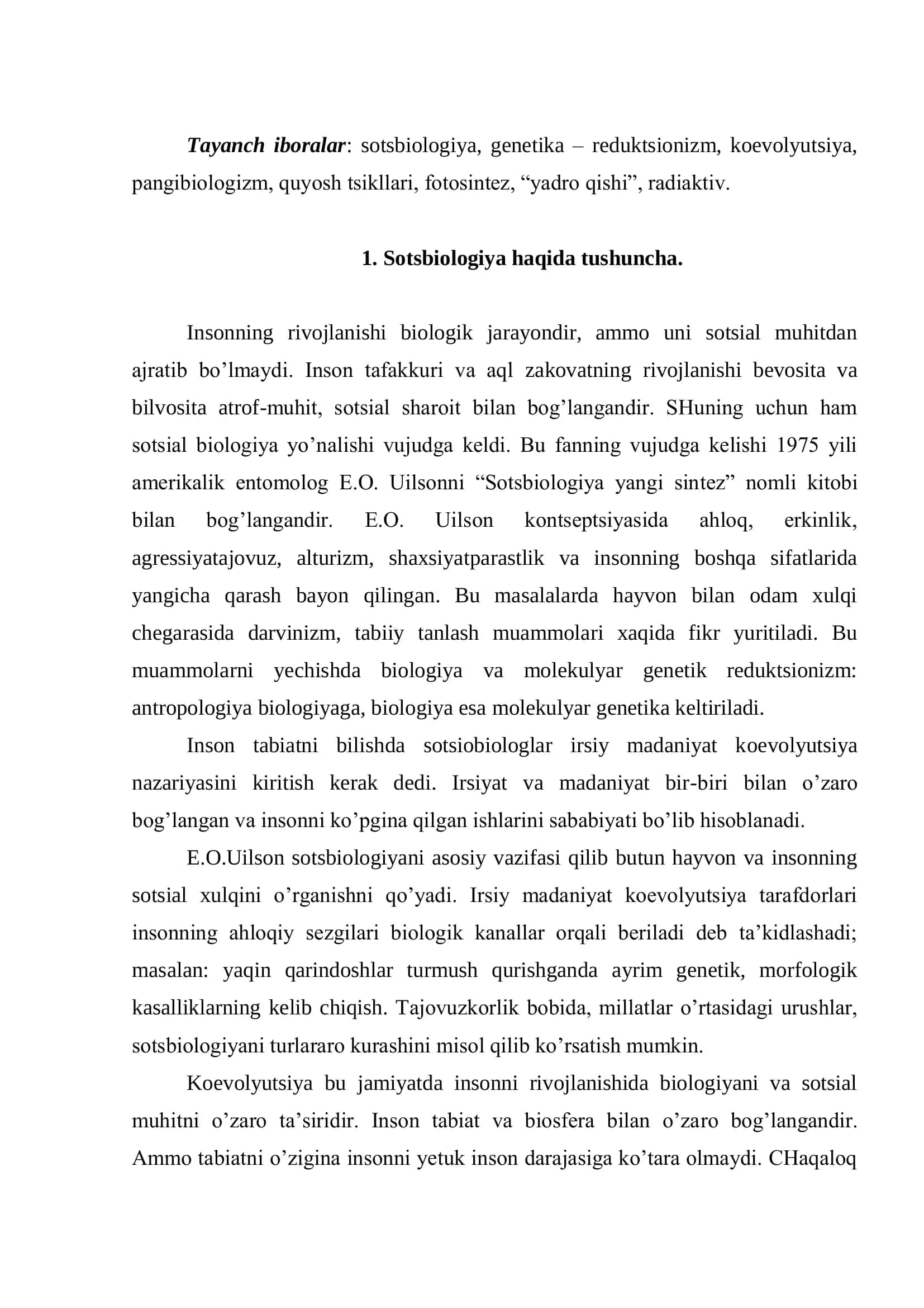 Sotsbiologiya haqida tushuncha 3