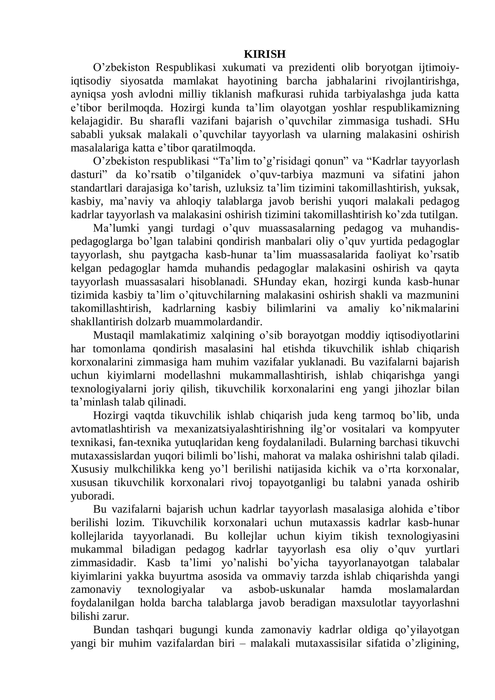 Kasb-hunar kollejlarida o’zgarmas va o’zgaruvchan tokka oid bilimlarni berish va unga oid tajriba ishlari 3