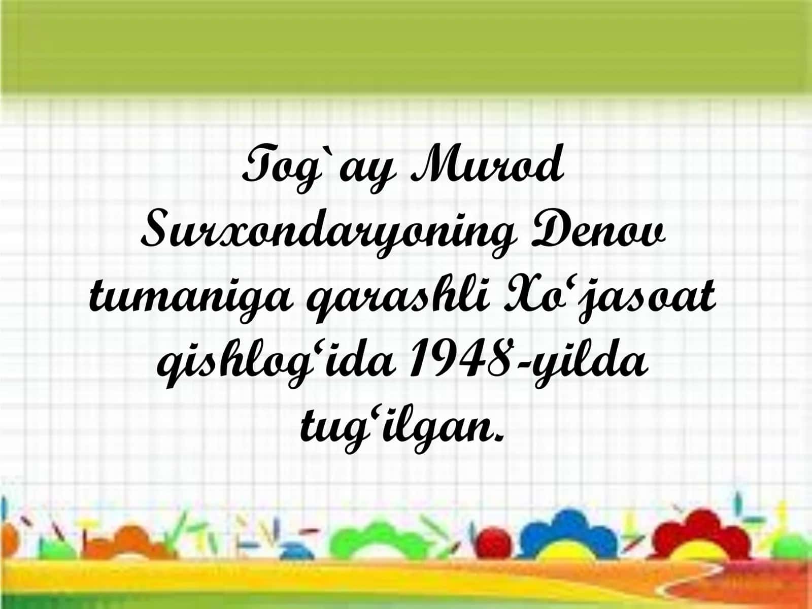 «OT KISHNAGAN OQSHOM» QISSASI HAQIDA 3