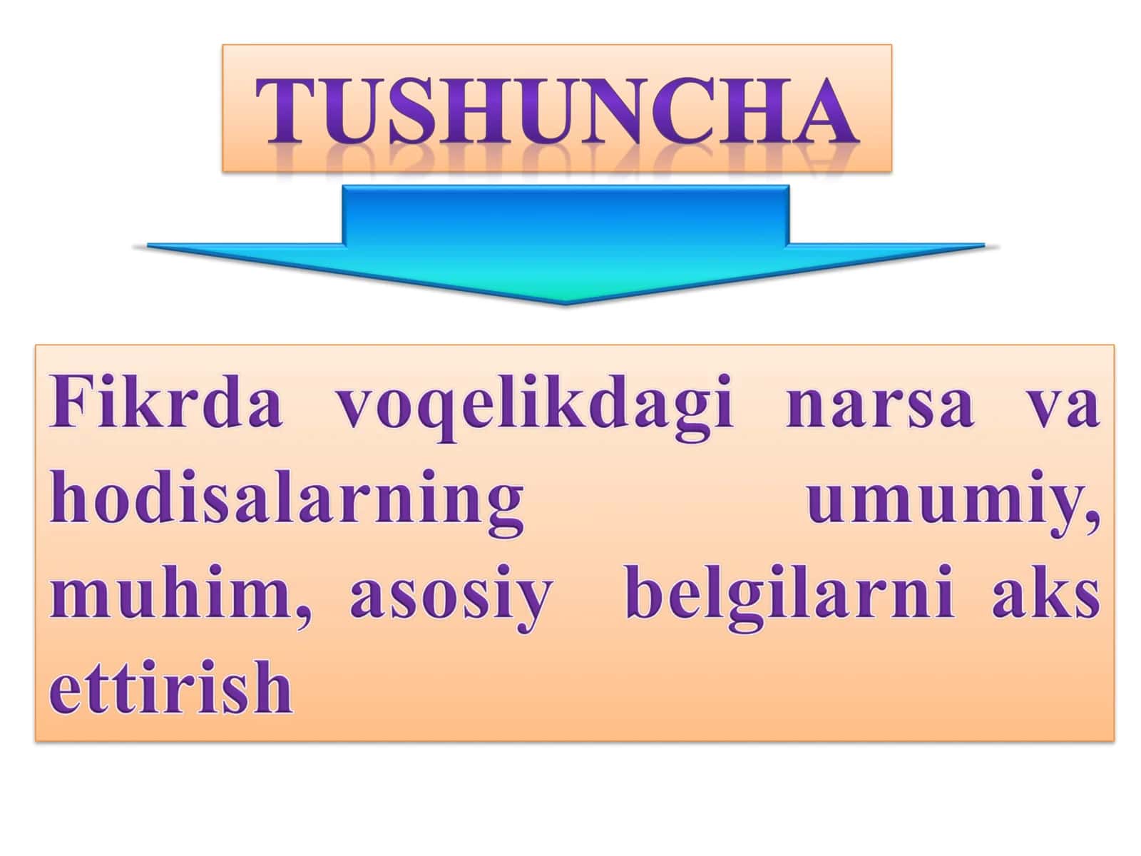 Tafakkurni bilish faoliyati sifatida o'rganish 3