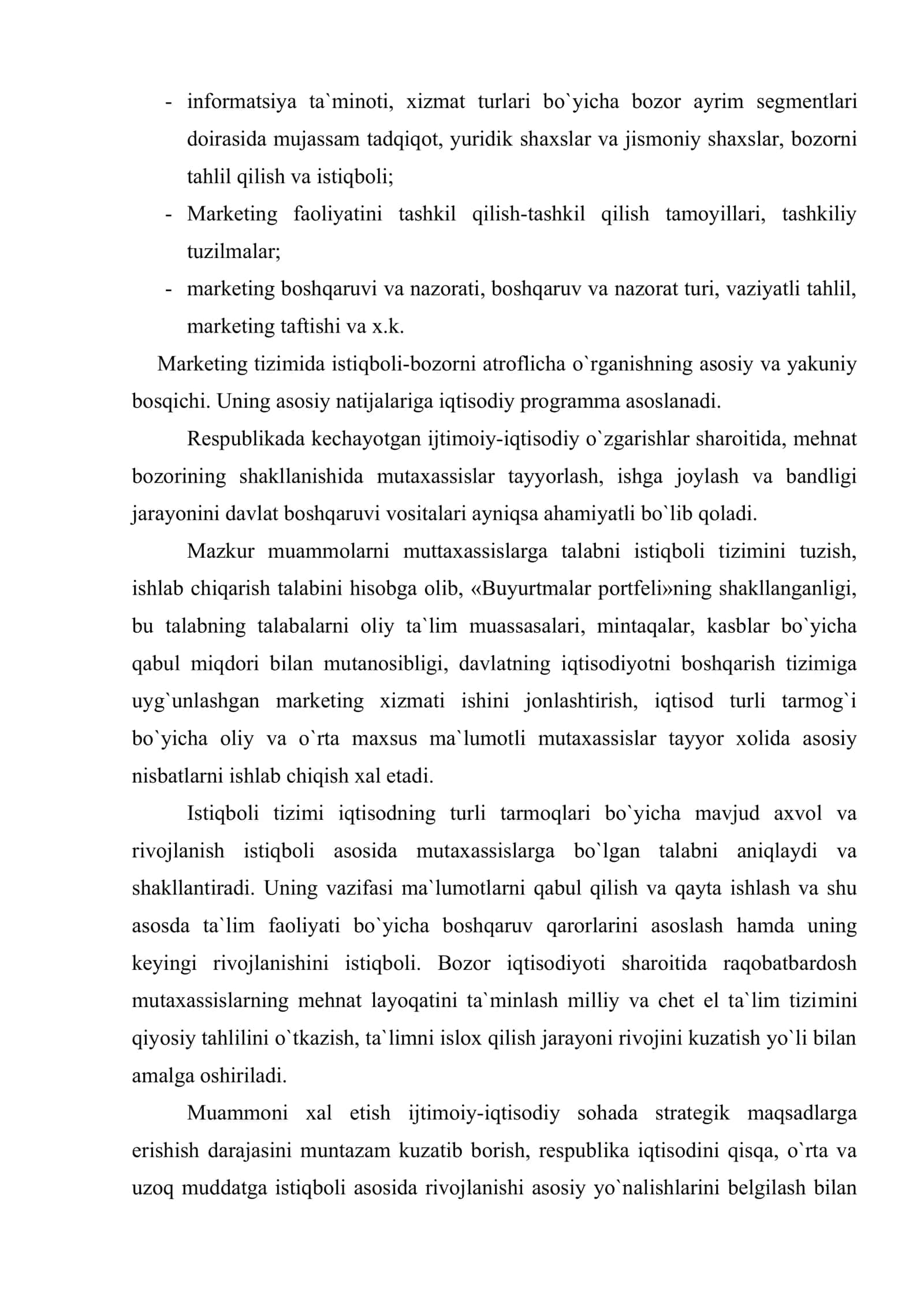 Oliy ta`lim tizimida marketing 3