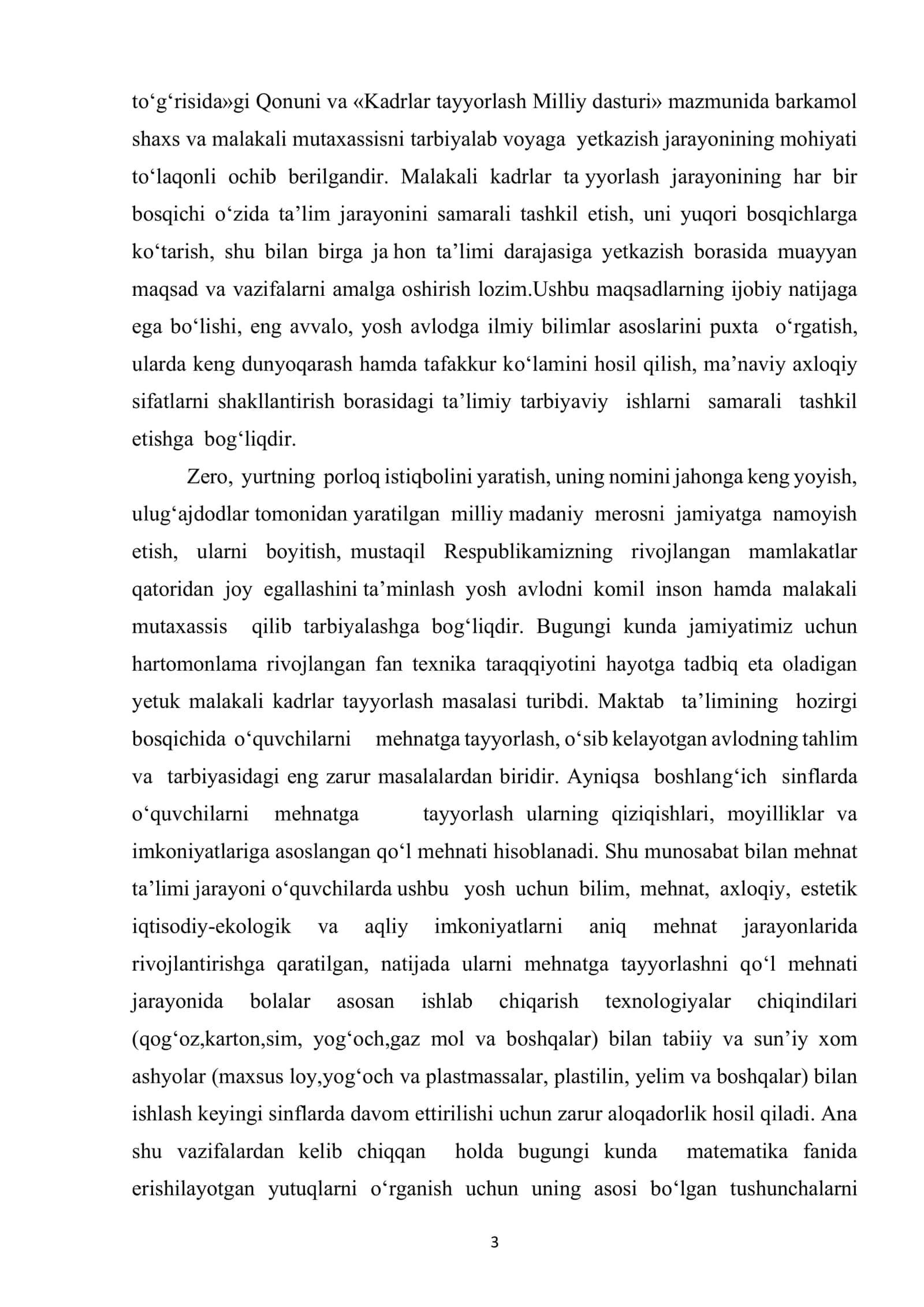 Ikkinchi sinfda matematika o’qitish jarayonida mehnat tarbiyasini shakllantirish metodi 3