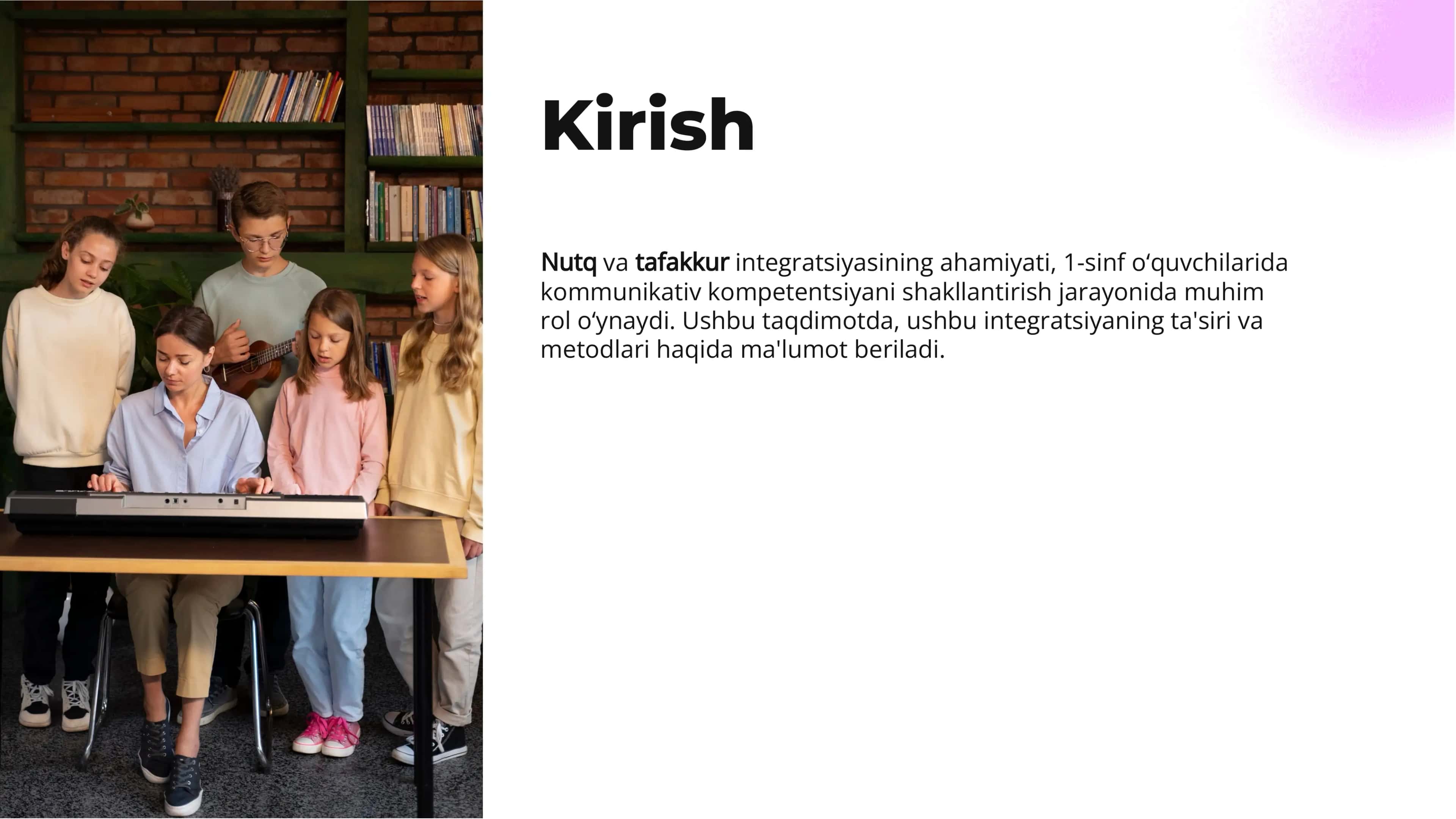 1-SINF O‘QUVCHILARIDA KOMMUNIKATIV KOMPETENTSIYANI SHAKLLANTIRISH: Nutq va Tafakkur Integratsiyasining Ahamiyati 3