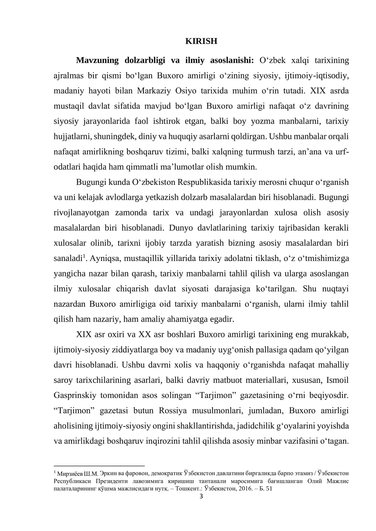 “TARJIMON” GAZETASI BUXORO AMIRLIGI SIYOSIY JARAYONLARIGA OID TARIXIY MANBA SIFATIDA 3