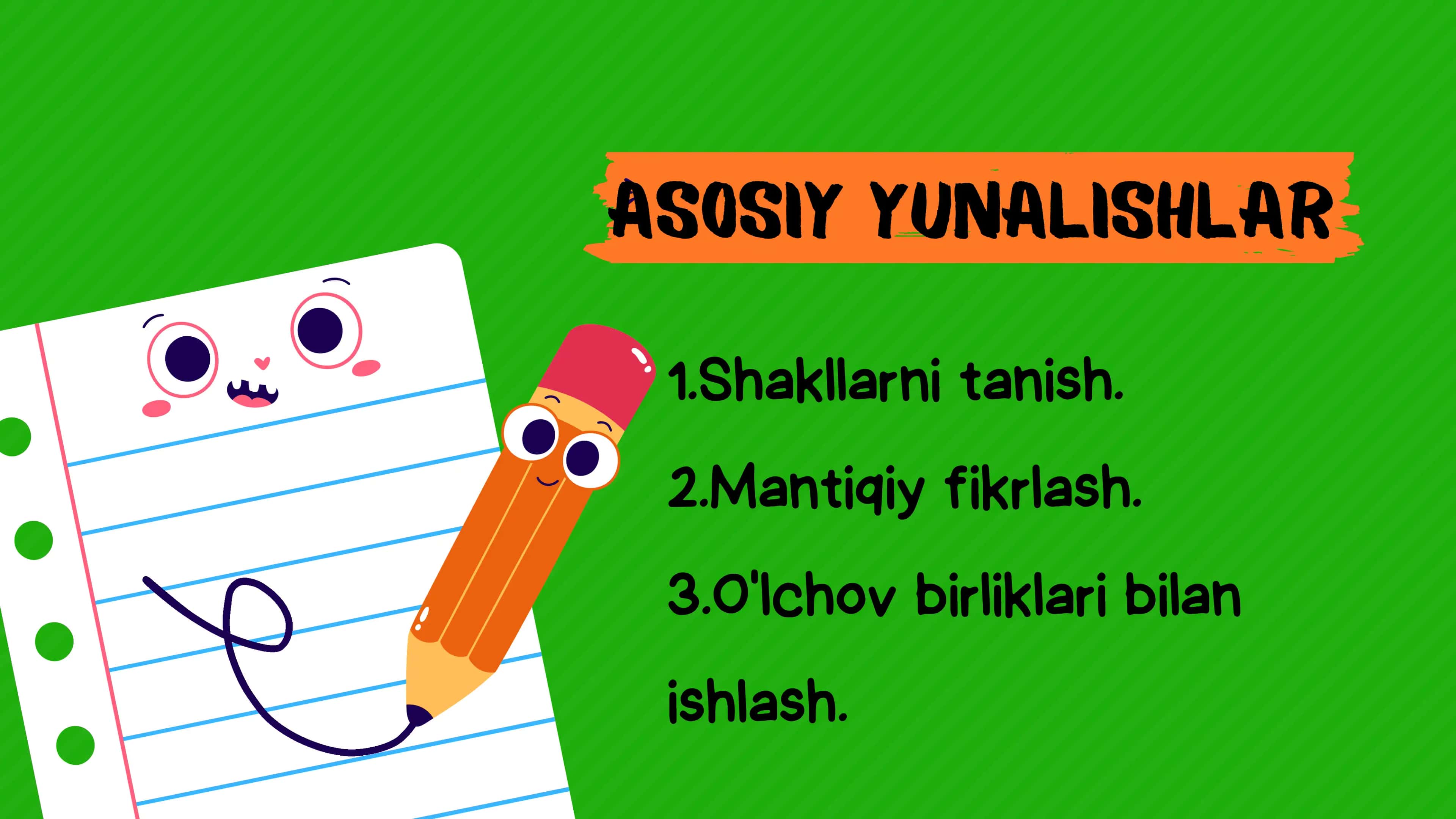 "Boshlang'ich sinflar uchun EGMA mavzusida 10 varoqli tayyor slayd" 3