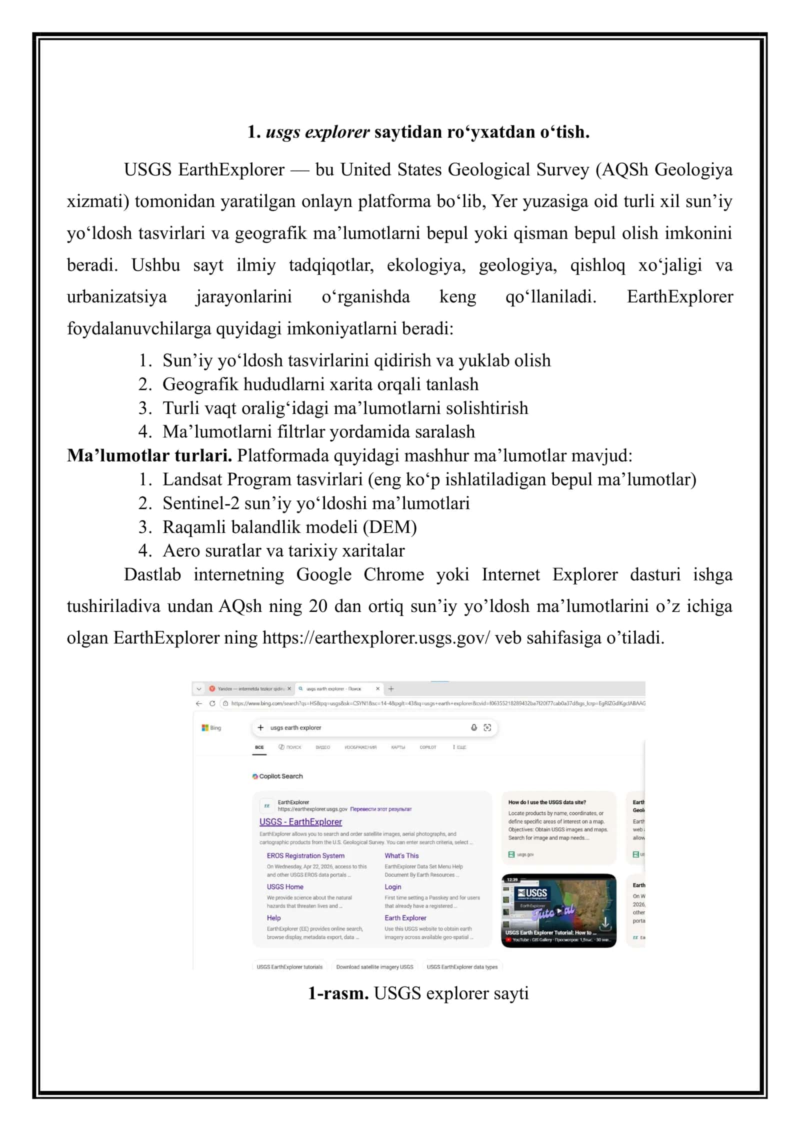 Masofadan zondlash materiallarini tasniflash va tahlil qilish 3