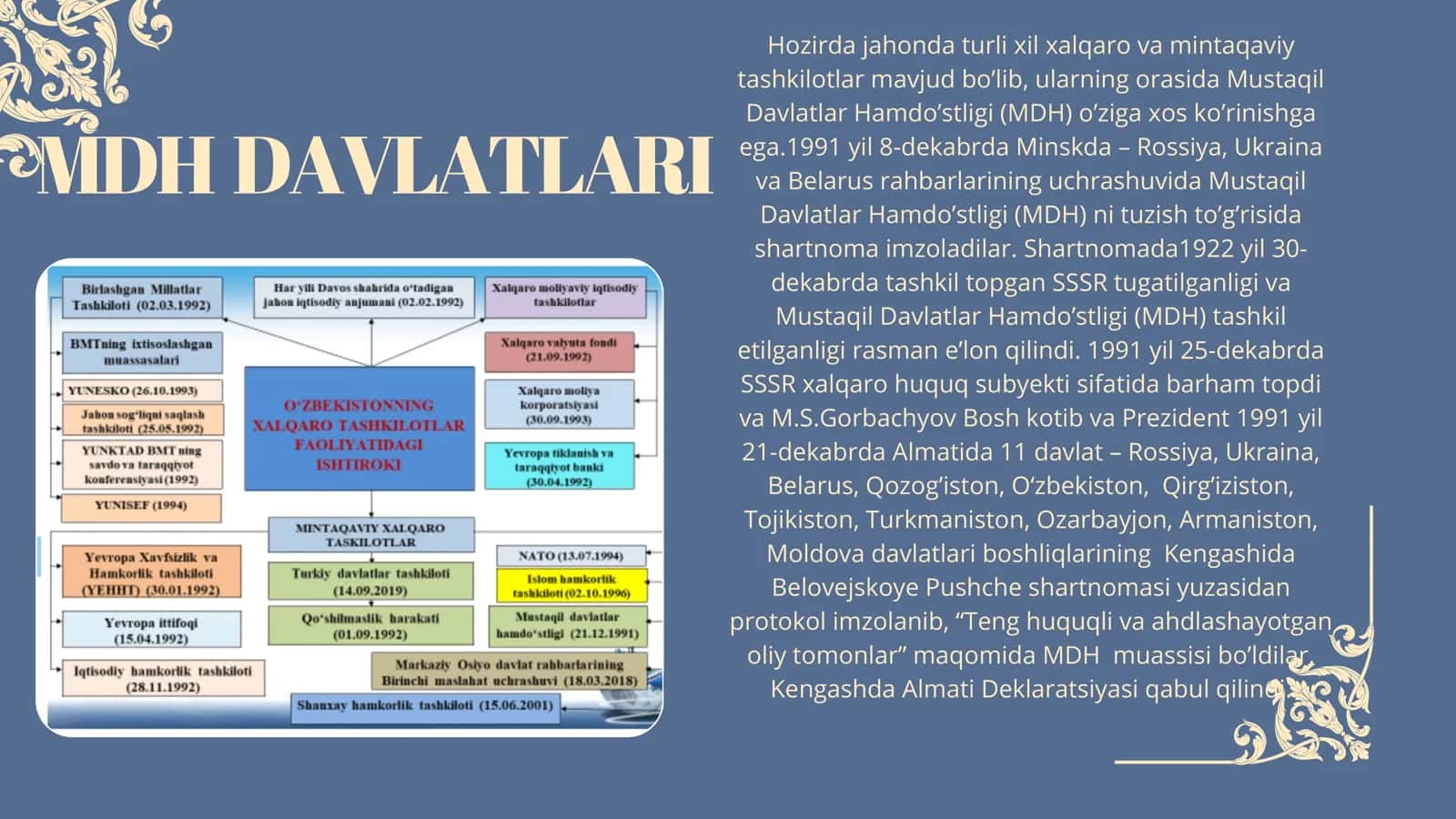 MDH DAVLATLARI 3