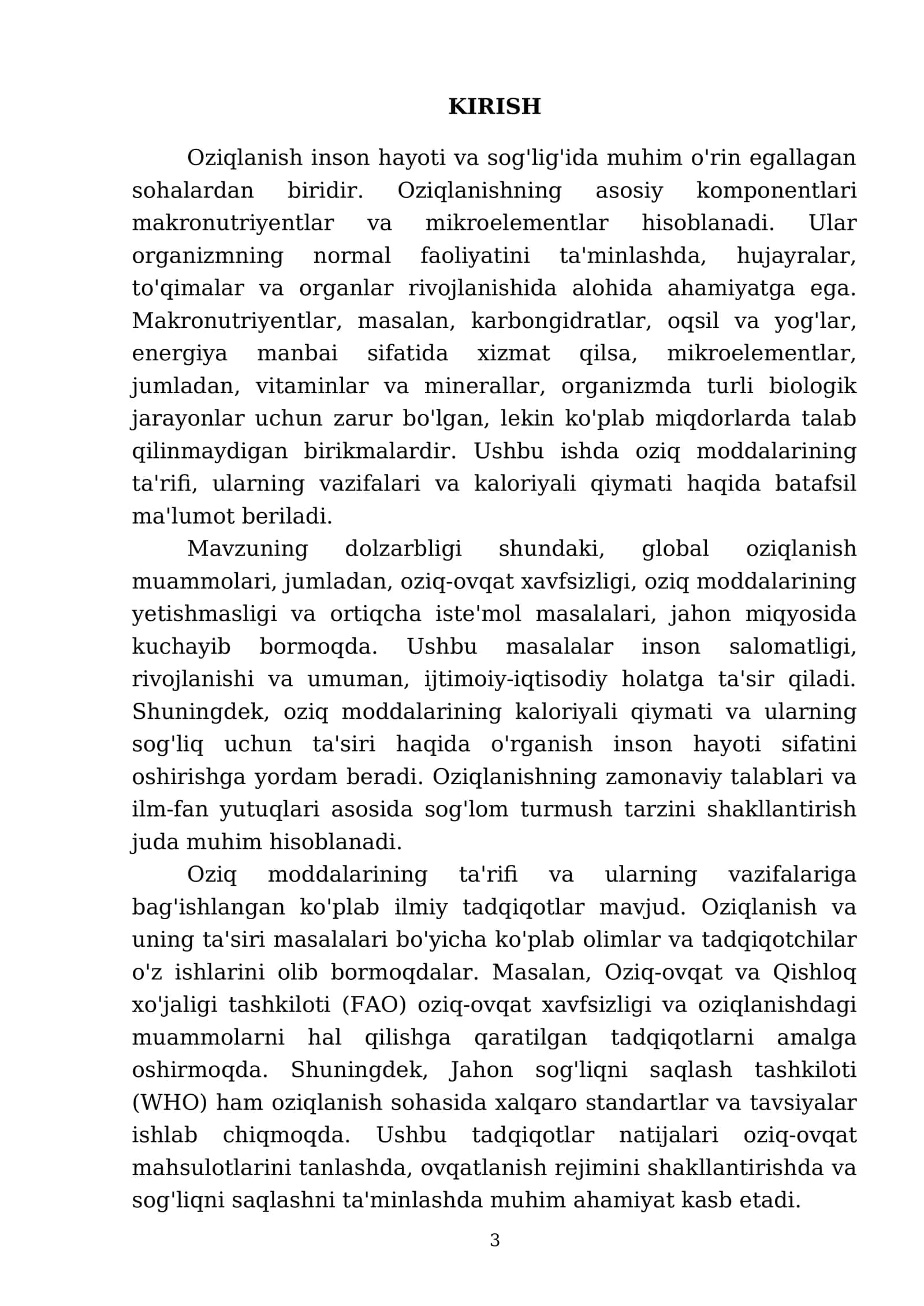Asosiy oziqlanish makrinutriebtlar va mikroelementlar ta'rifi va vazifalari oziq moddalarining kaloriyali qiymati 3