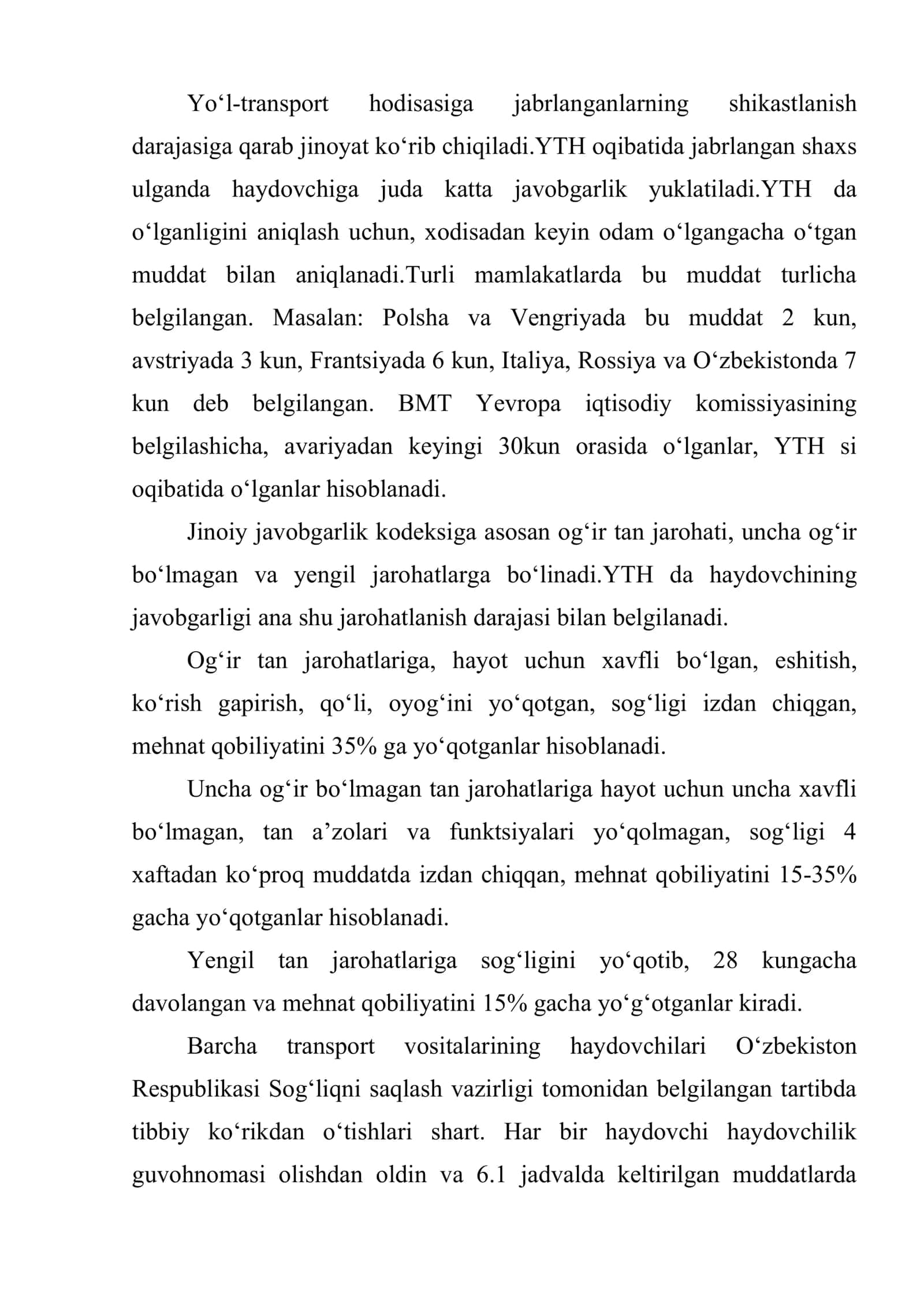 YTH da jarohatlanganlarga 1-tibbiy yordam ko‘rsatish 3
