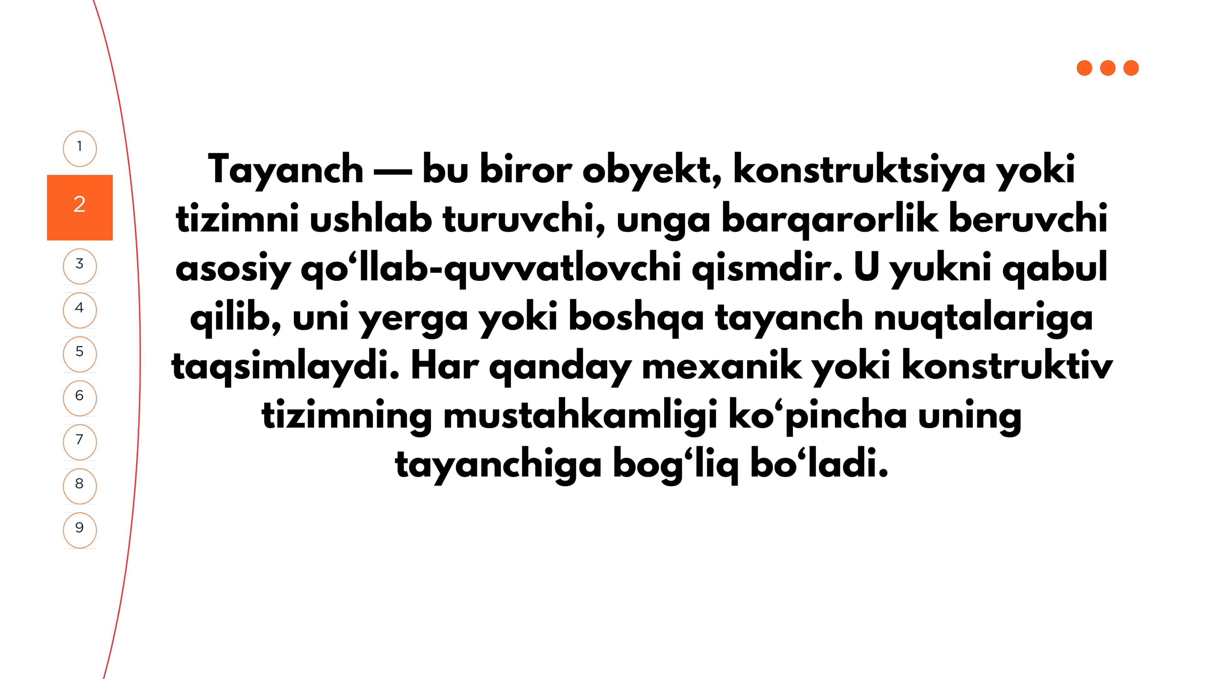 Tayanchlar tushunchasi va ularning mohiyati 3