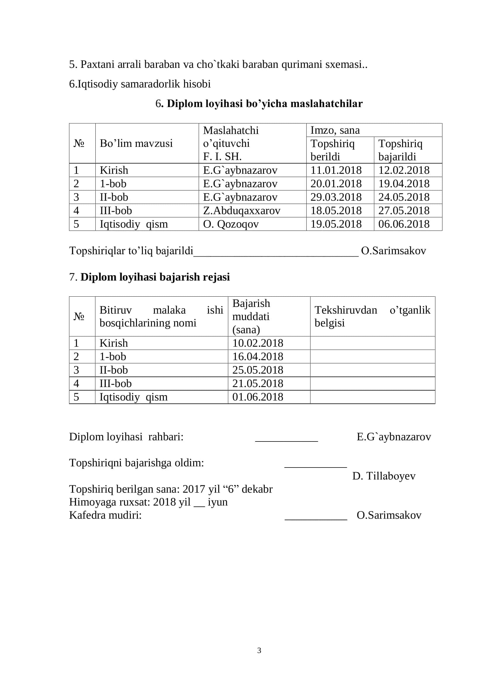 Tabiiy tolalarni dastlabki ishlash texnologiyasi bakalavriat 3