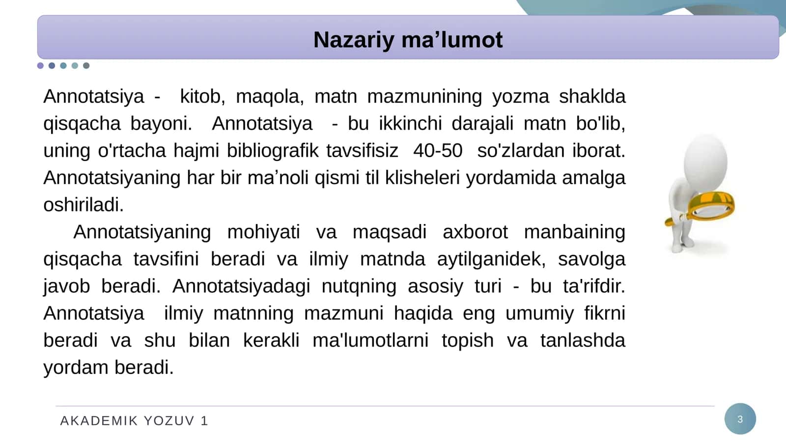AKADEMIK YOZUV 1 3