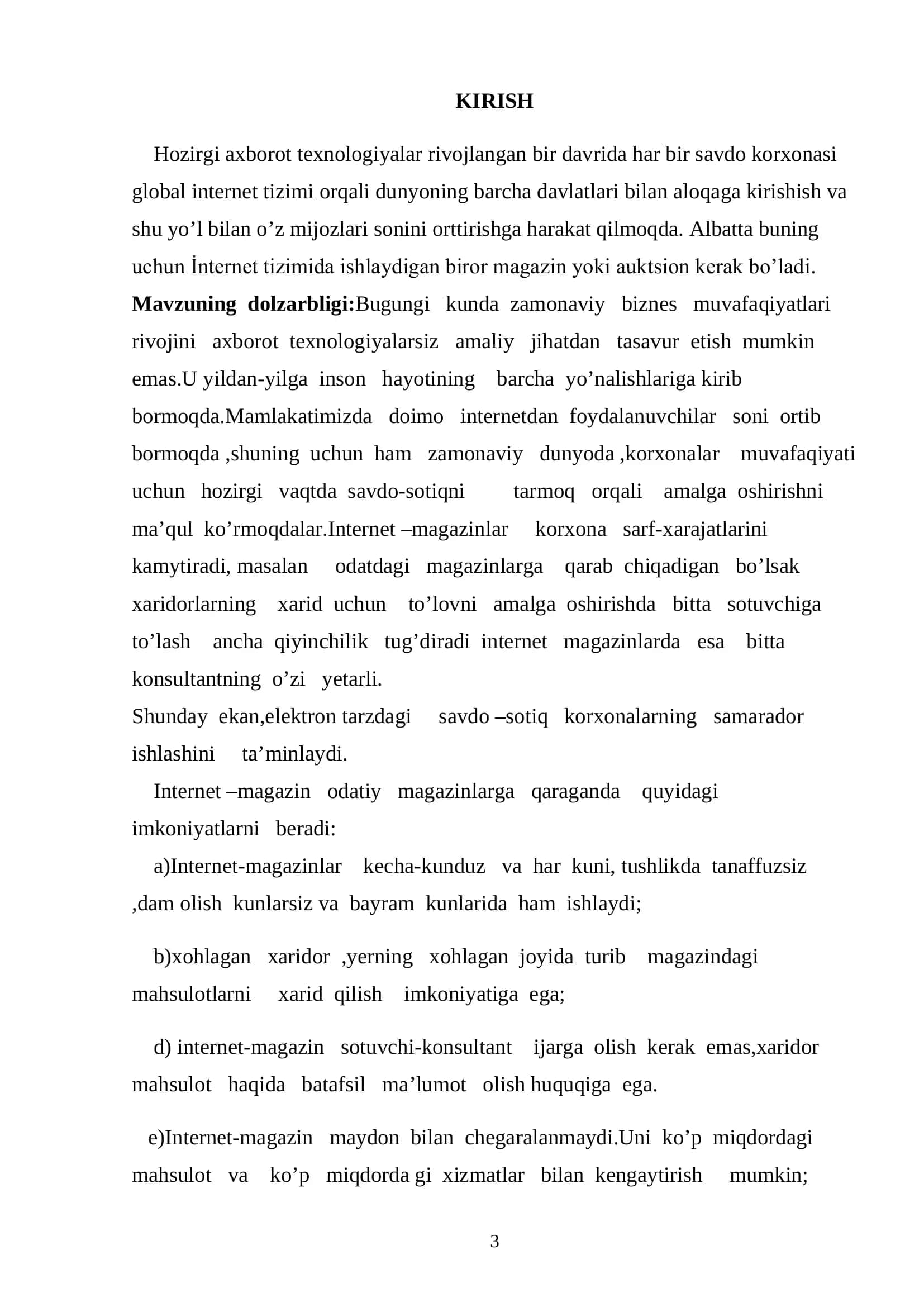Maishiy texnikani internet orqali masofaviy xarid qilish maqsadida 3