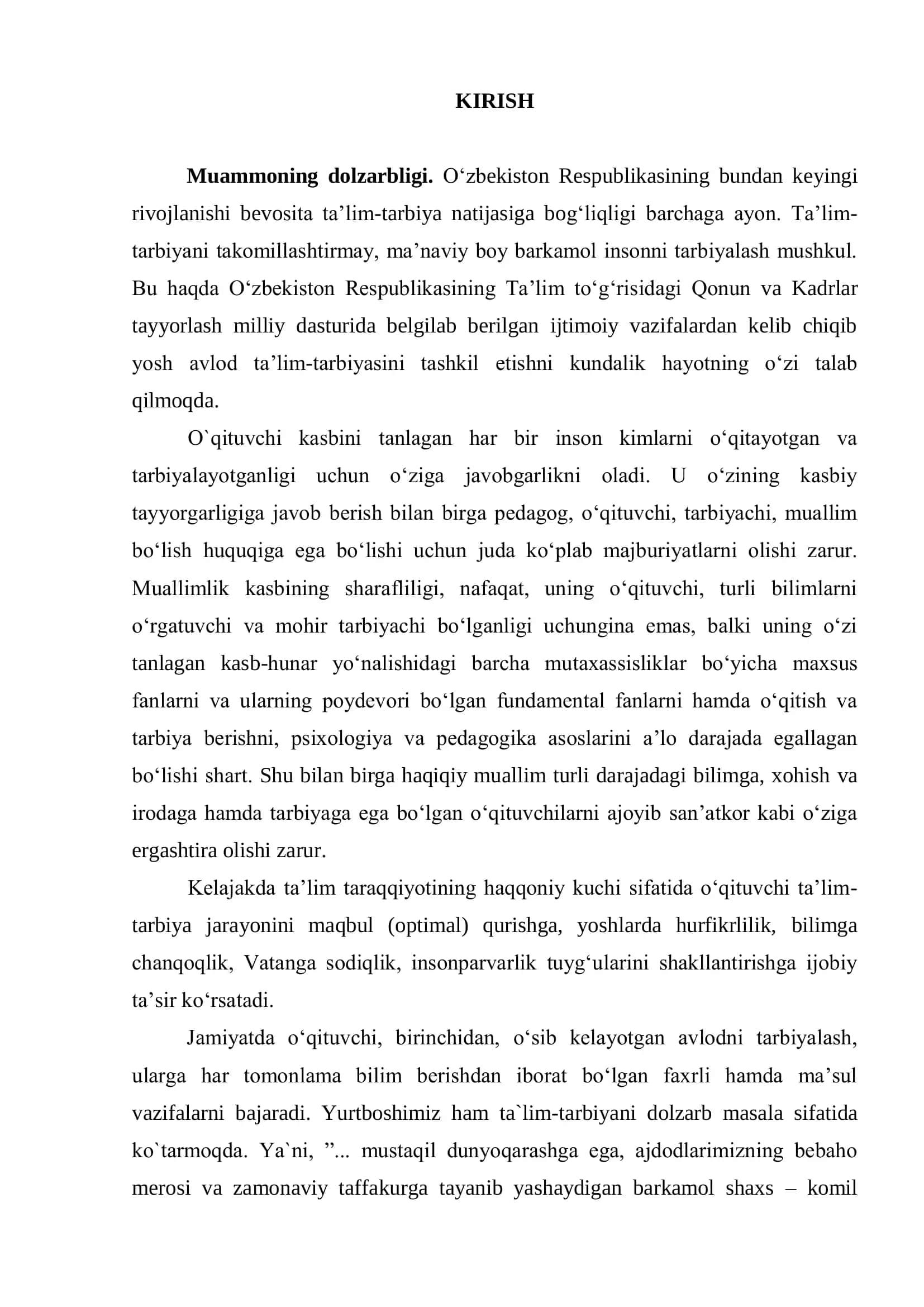 Boshlang‘ich Sinf O‘quvchilarining Ta‘lim-Tarbiyasida Sinf Rahbarining Ish Yuritish Metodlari 3