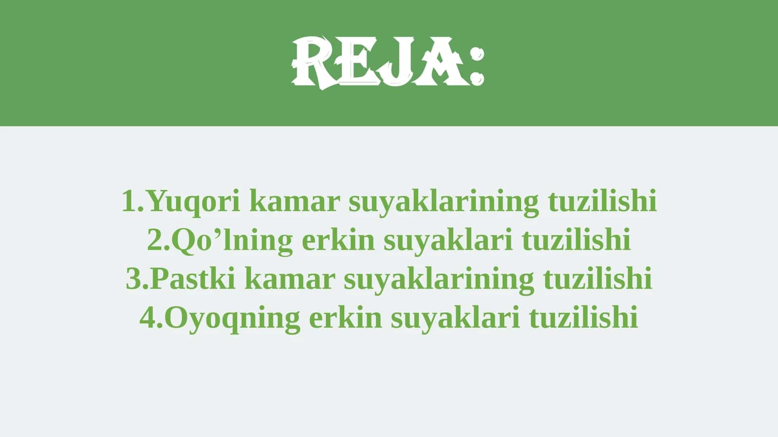 Odamlar anatomiyasi va fiziolagiyasi 3