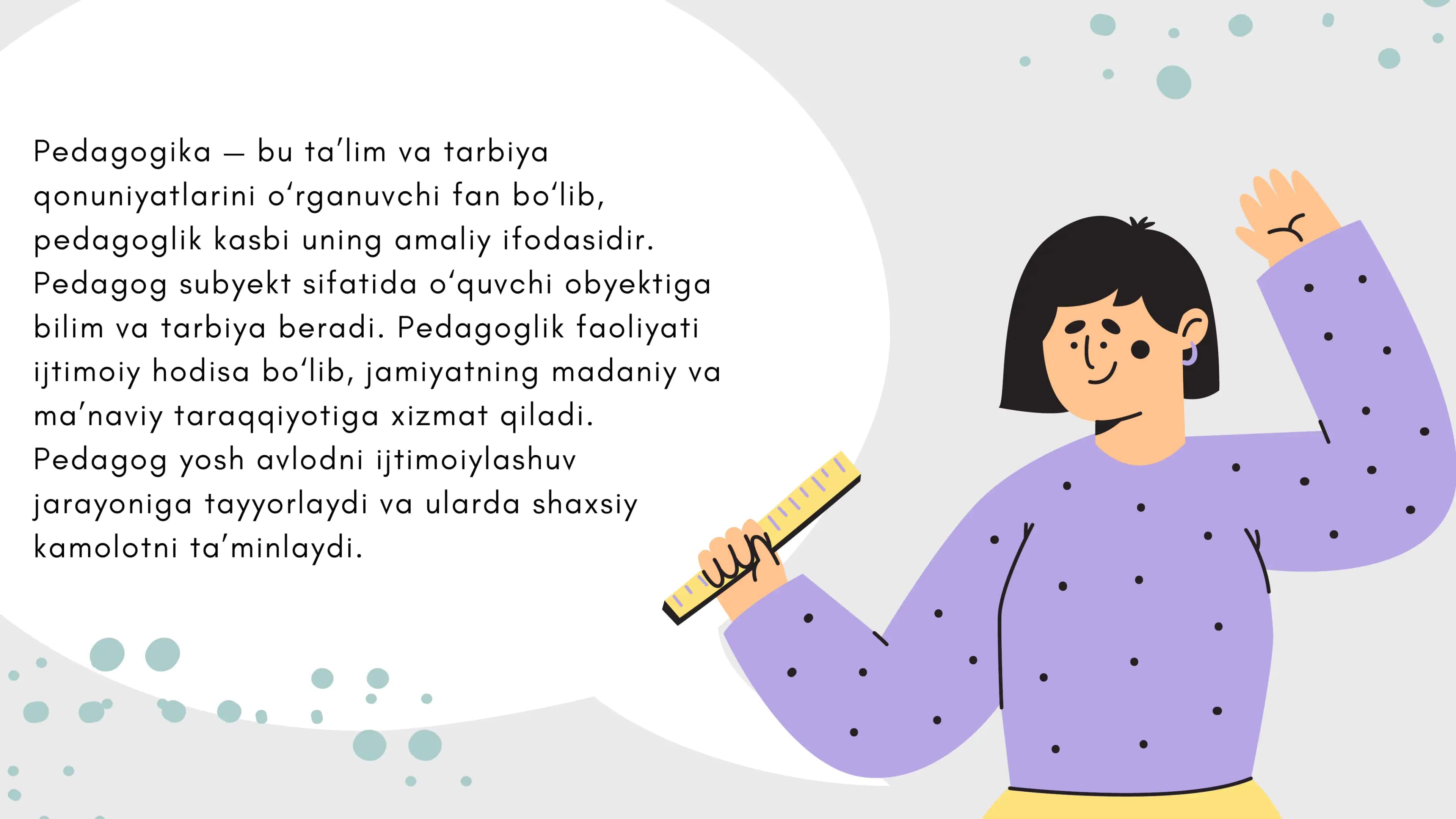 Pedogoglik kasbi va uning vazifalari 3