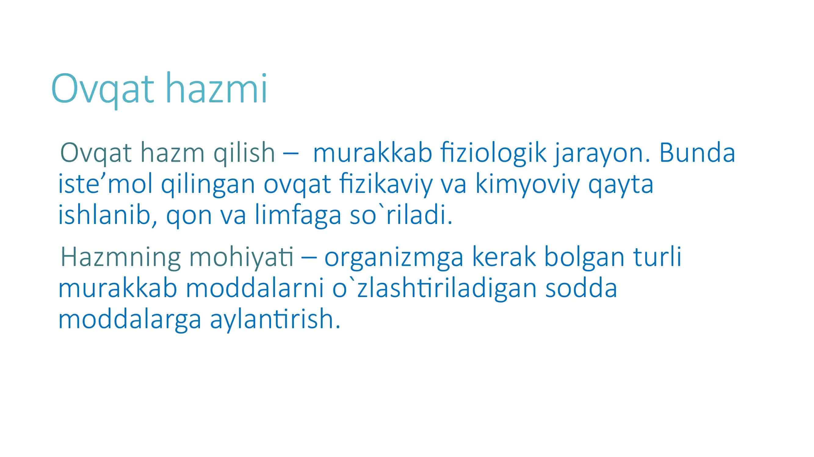 Ovqat hazmi 3