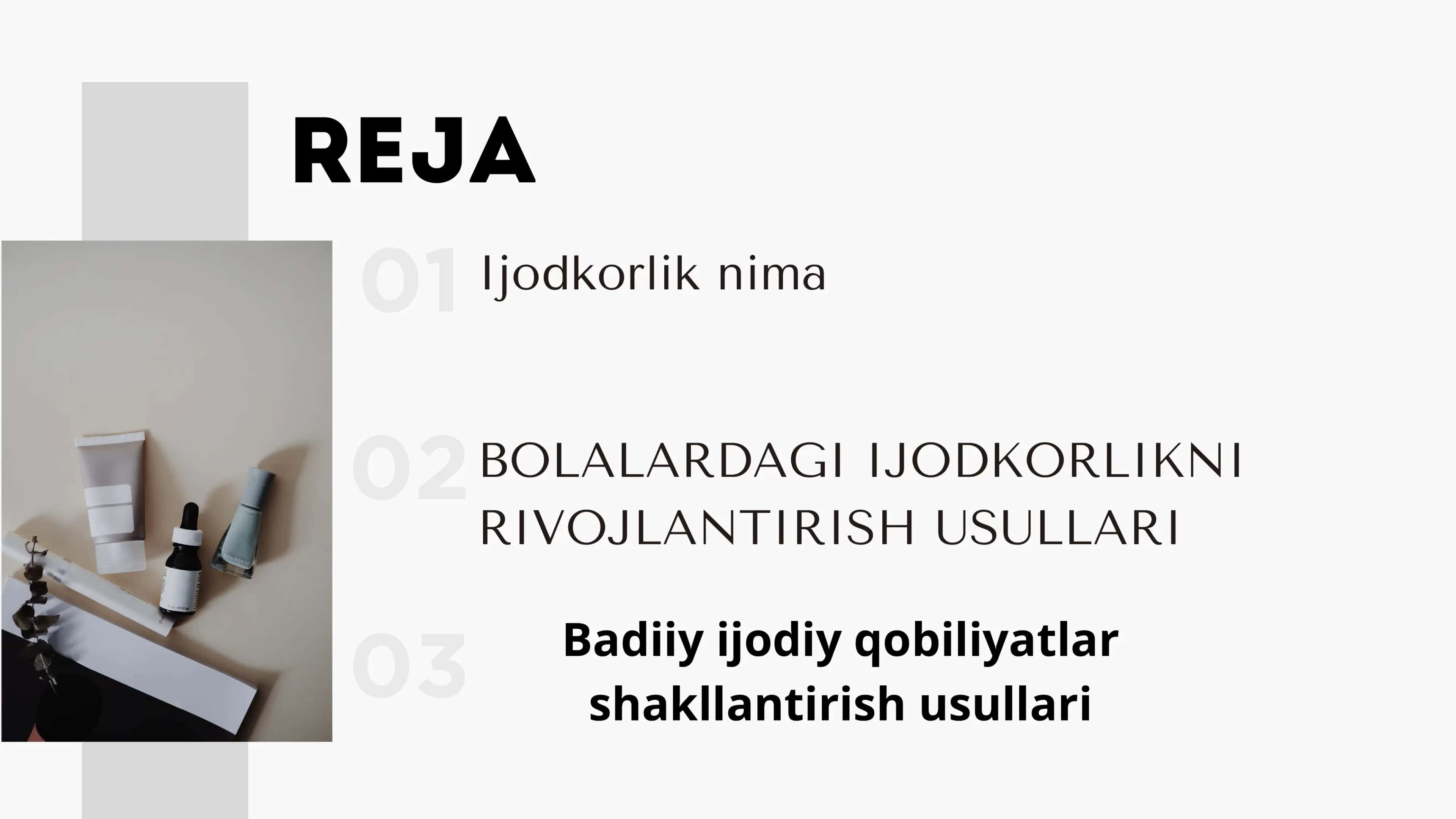 Bolalarda ijodiy qobiliyatni rivojlantirish me'zonlar 3