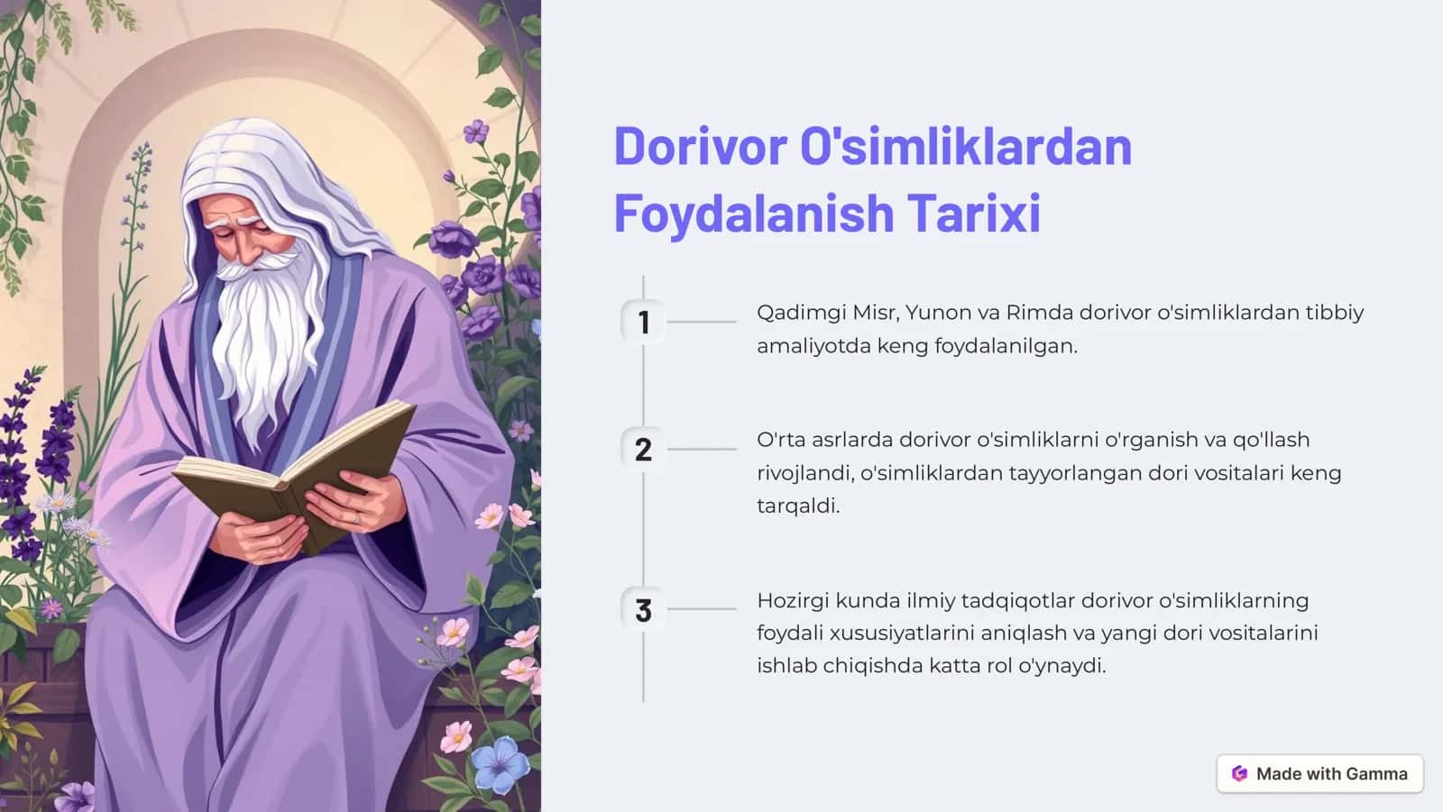 Dorivor O'simliklar 3